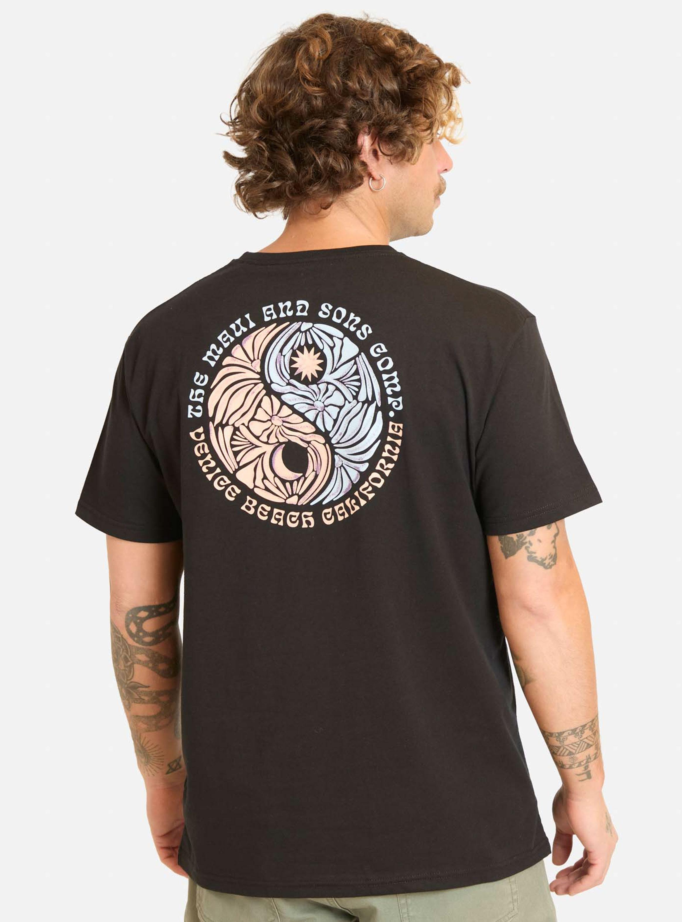 Polera Manga Corta Estampado Ambos Lados-1