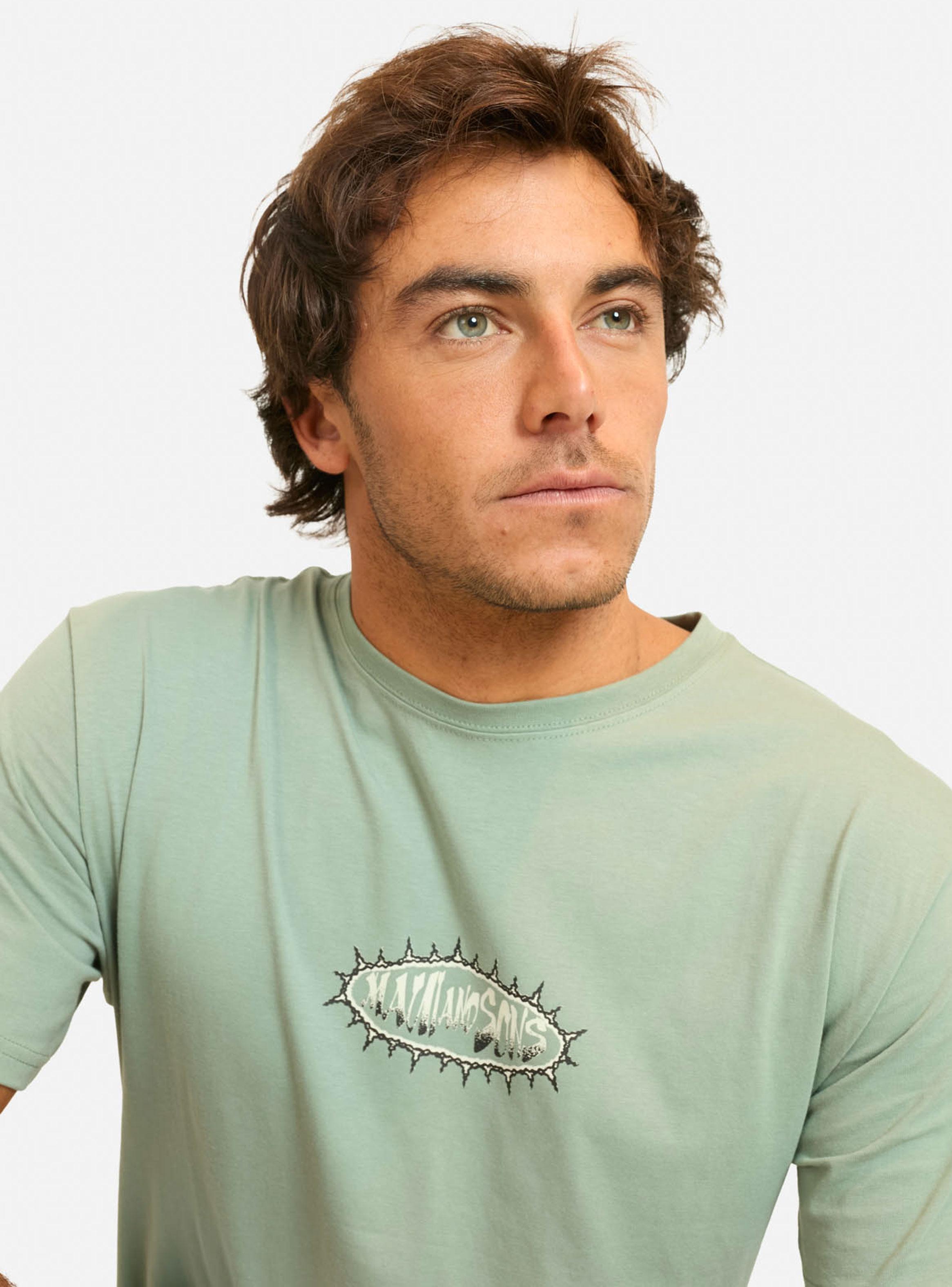 Polera Manga Corta Print Logo-2