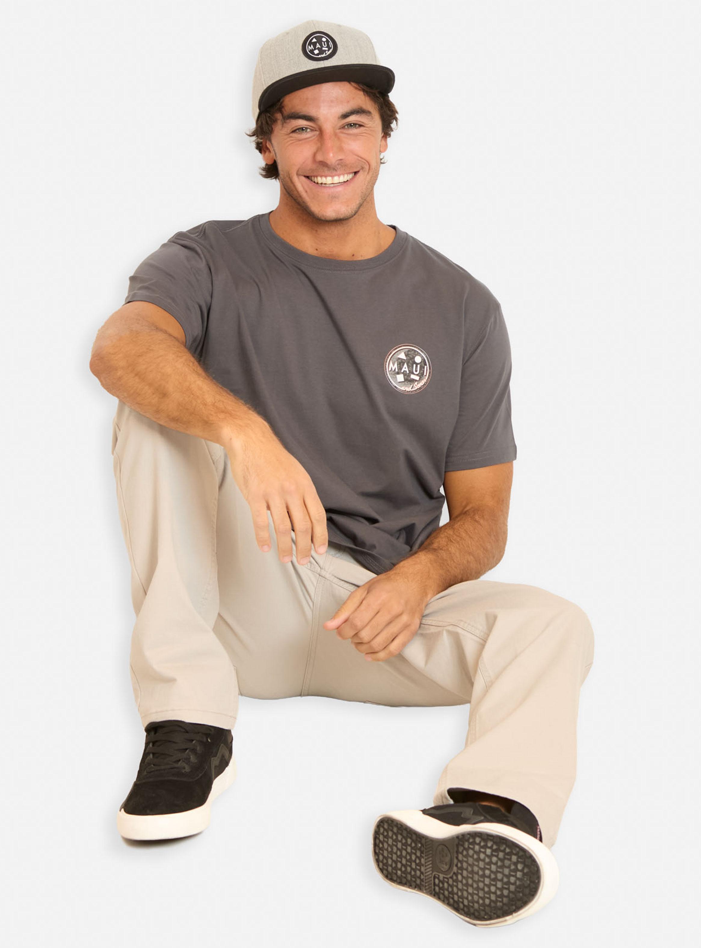 Polera Manga Corta Lisa Regular-3