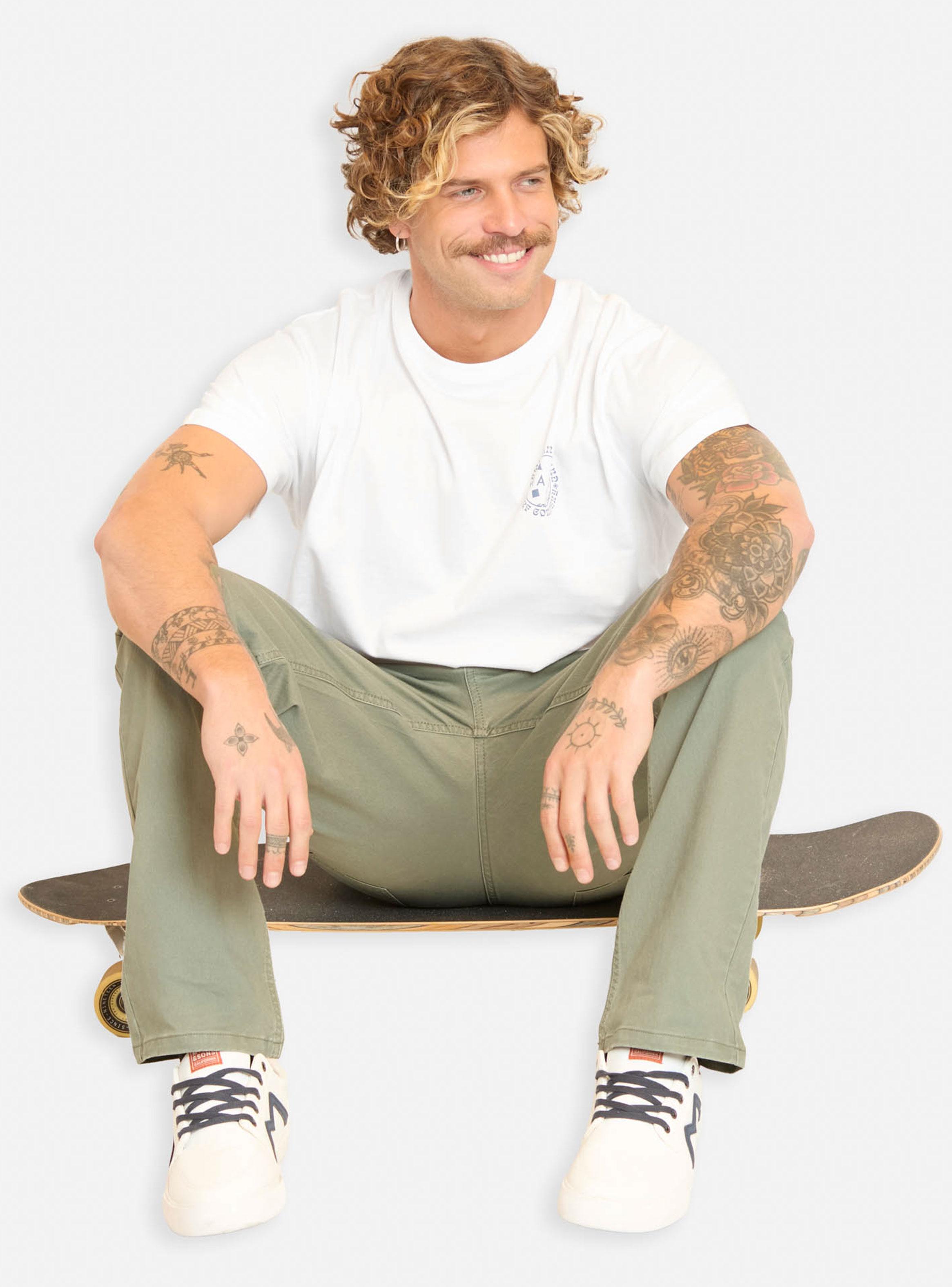 Polera Manga Corta Básica Regular-3