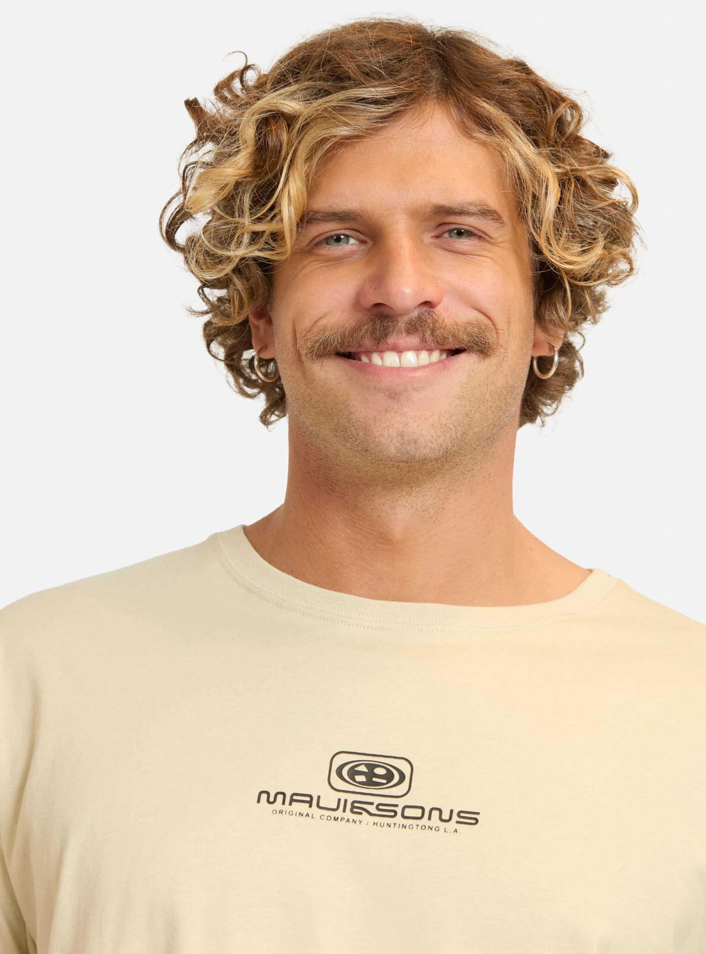 Polera Manga Corta Print Logo Front-2