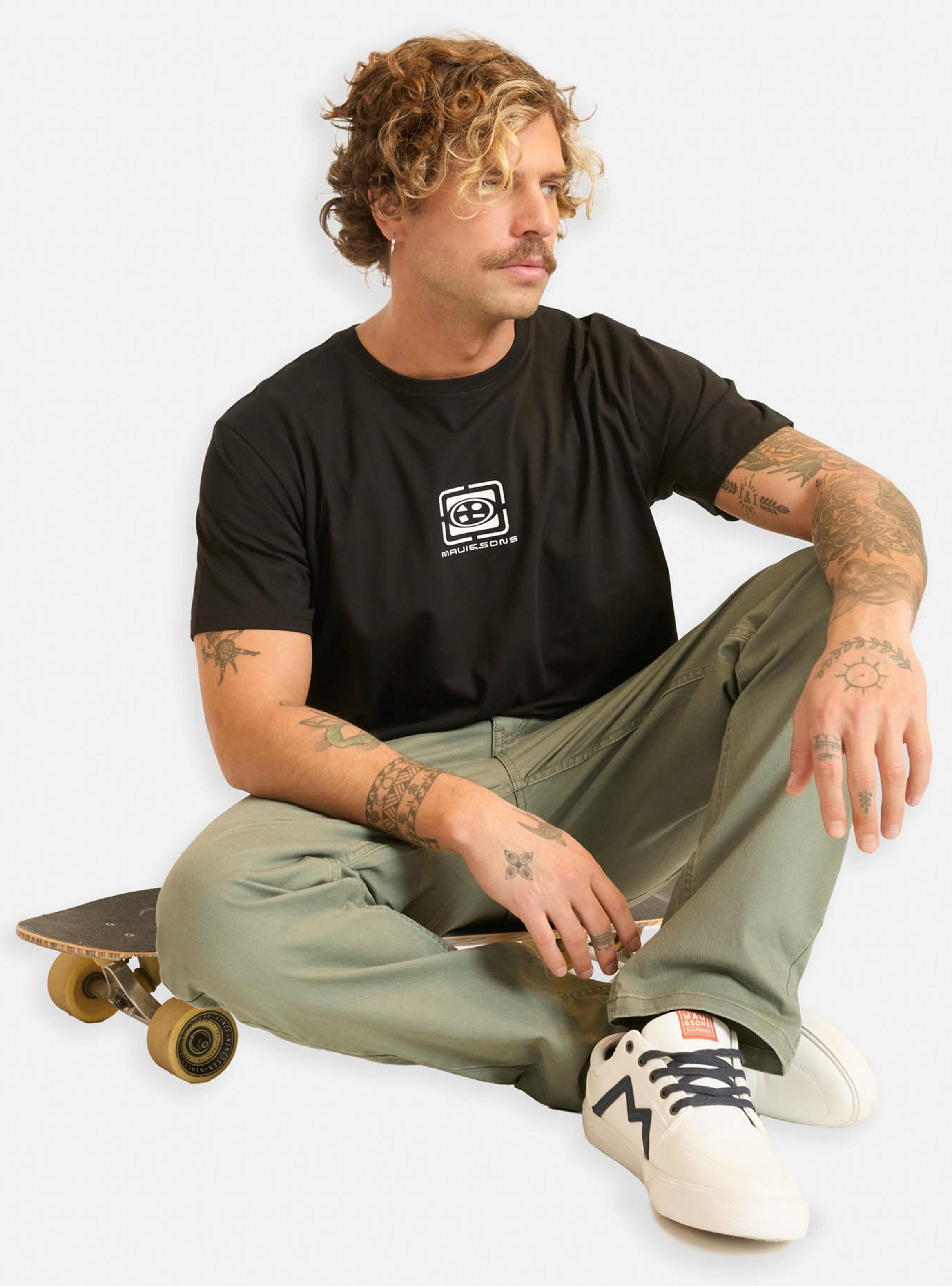 Polera Print Logo Lisa-3