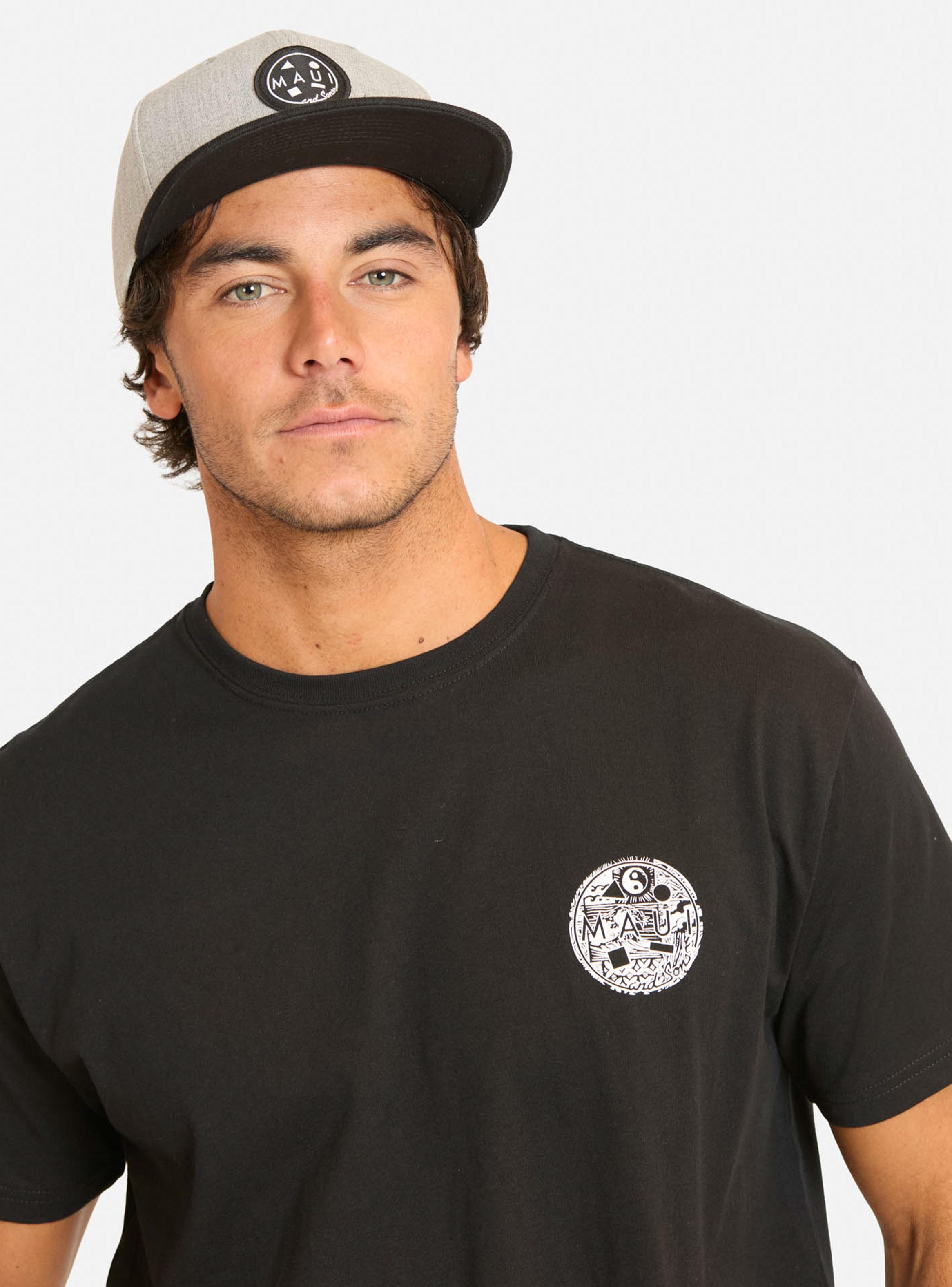 Polera Manga Corta Print B&W-2