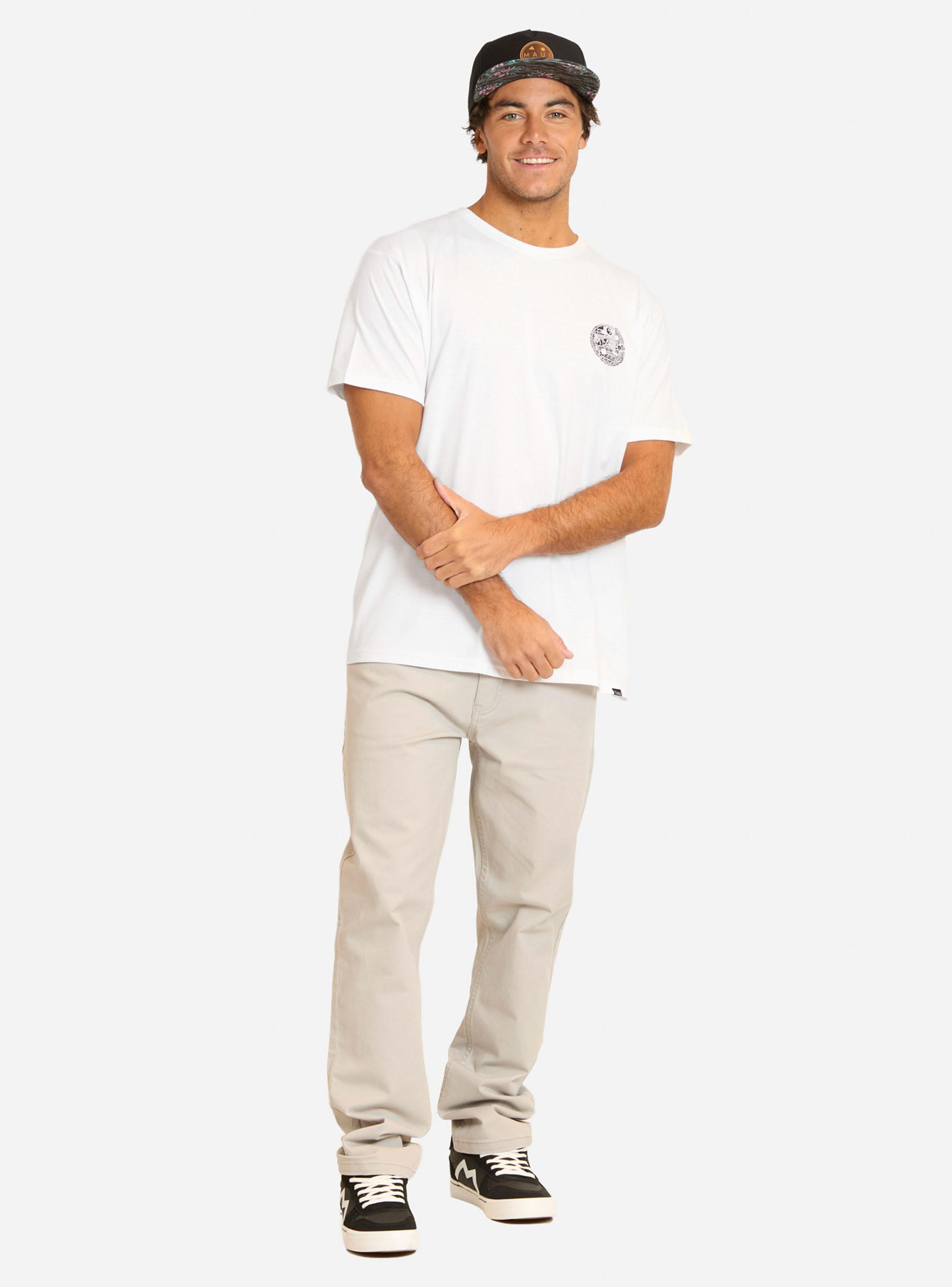 Polera Print Logo Manga Corta Casual-3