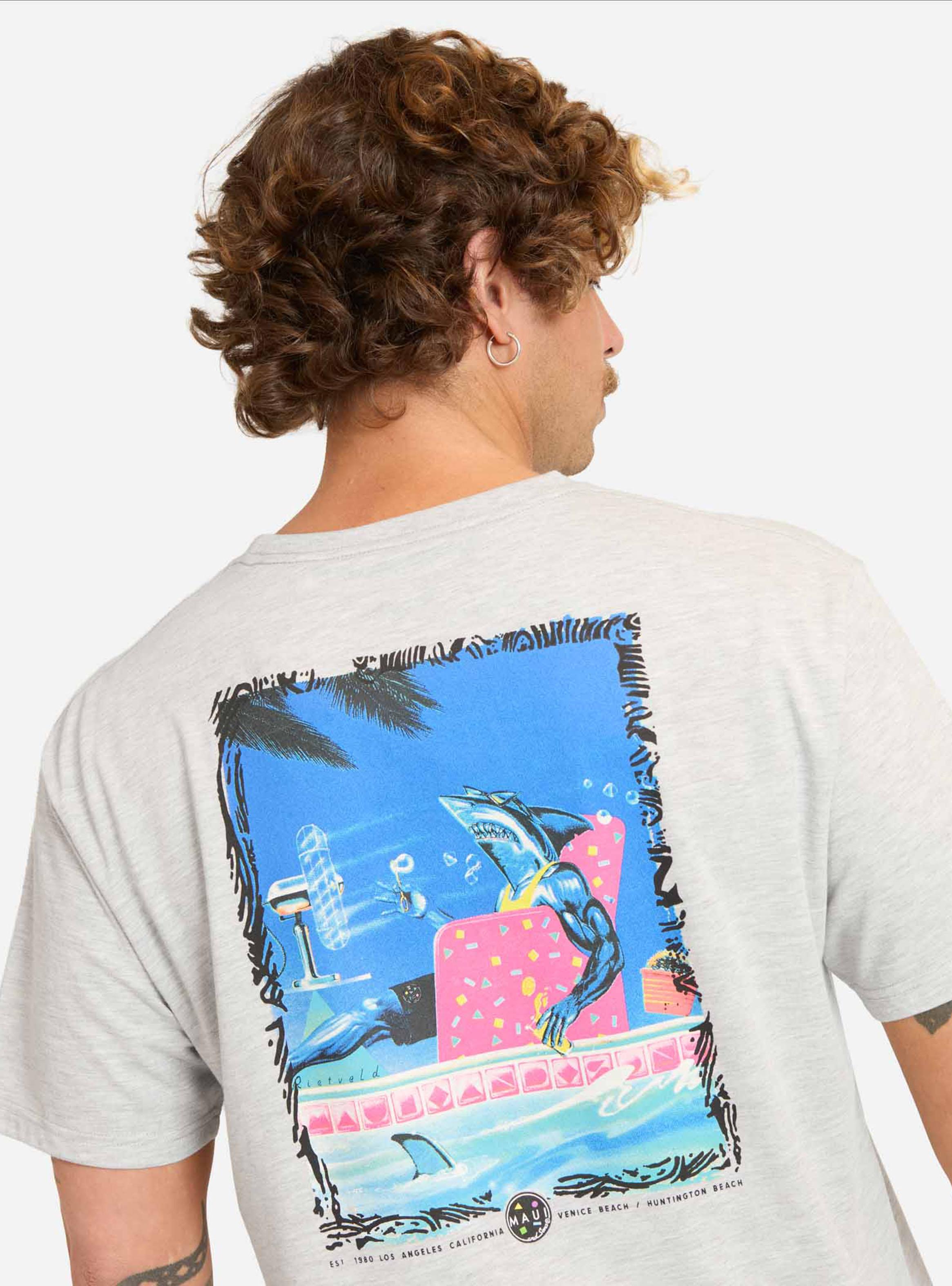 Polera Lisa Manga Corta Print Logo-2