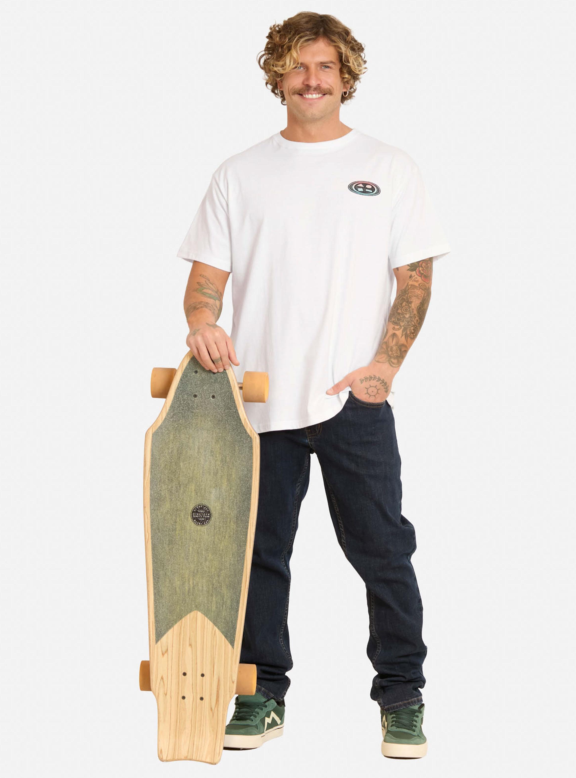 Polera Manga Corta Print Logo Back-3