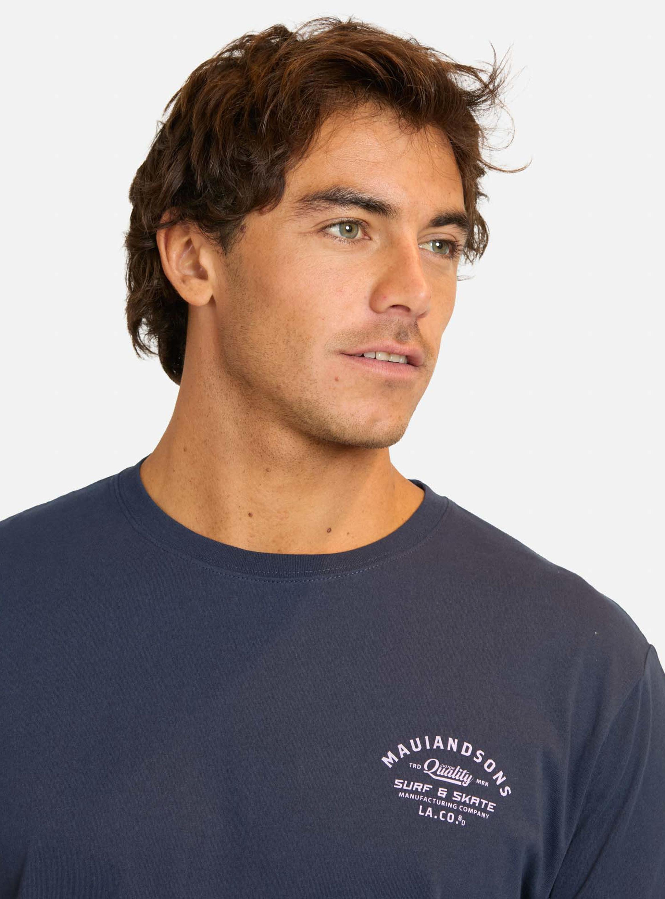 Polera de Manga Corta Print Espalda-2