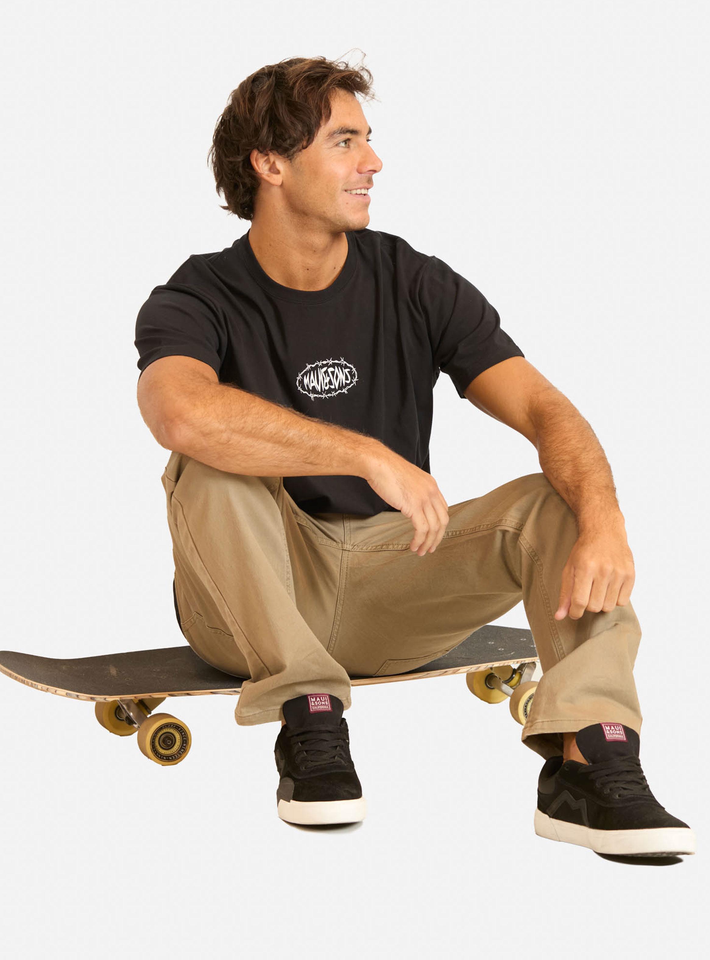 Polera Manga Corta Print Púas-3