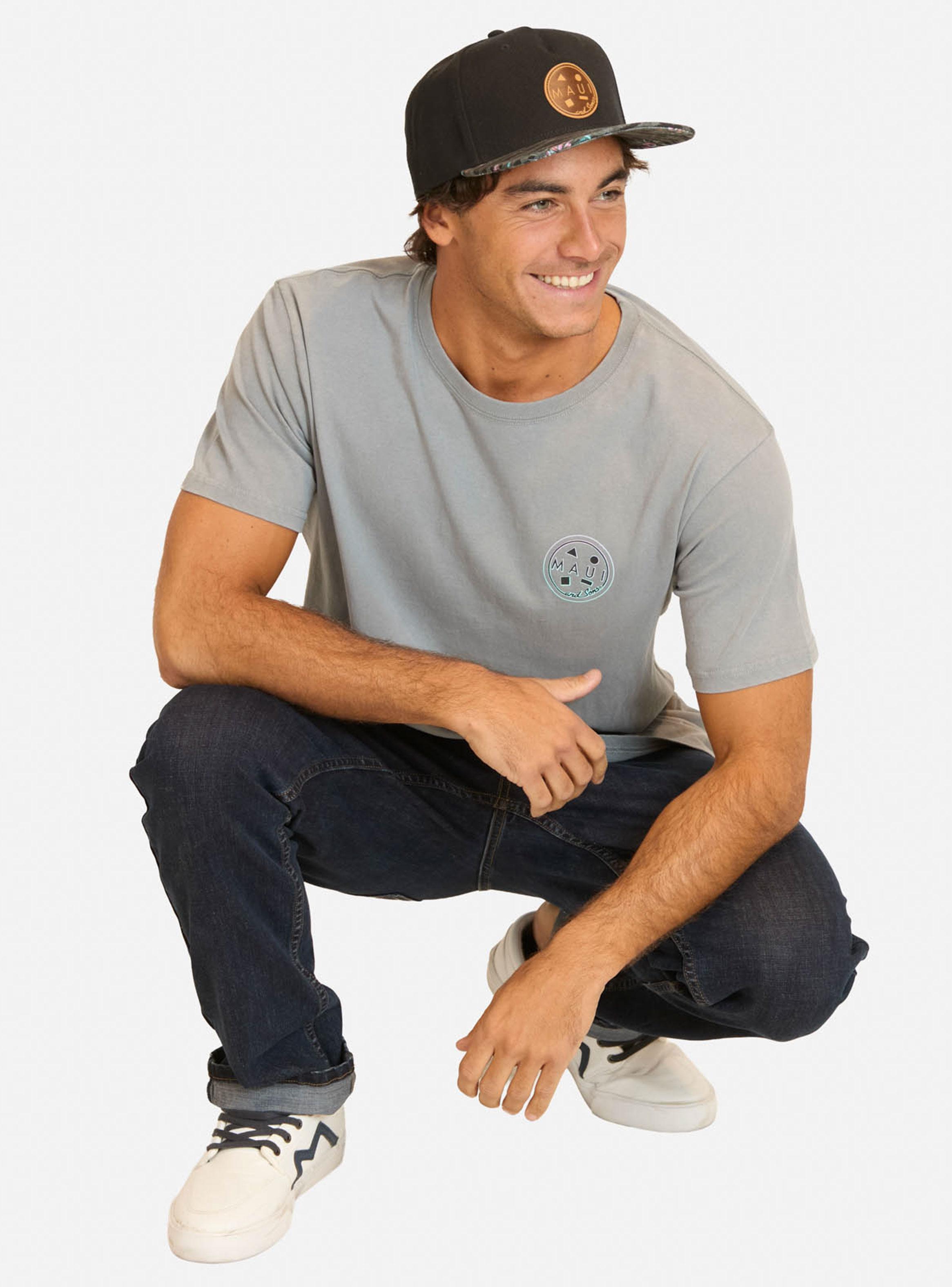 Polera Manga Corta Print Logo Básico-3