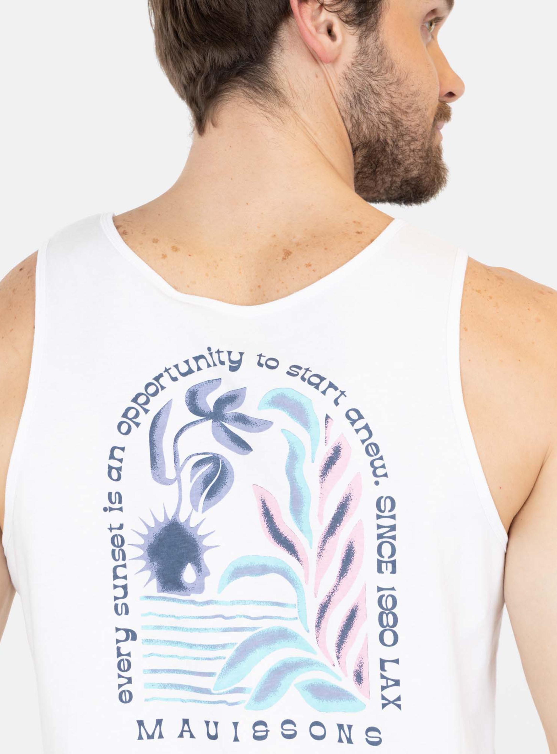 Polera Sin Mangas Print Front-2