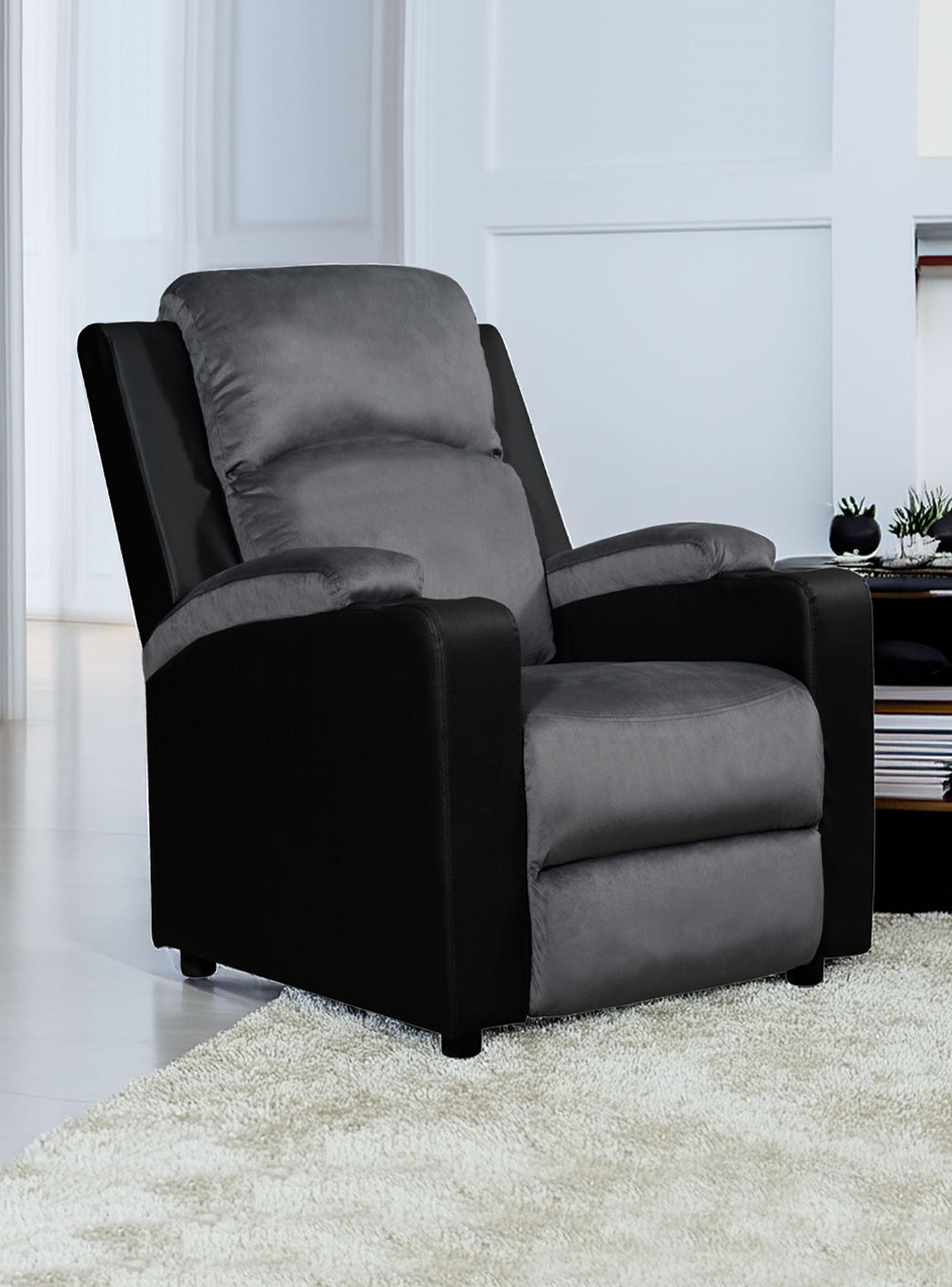Bergere Dakar Mix Tela y PU Negro-4