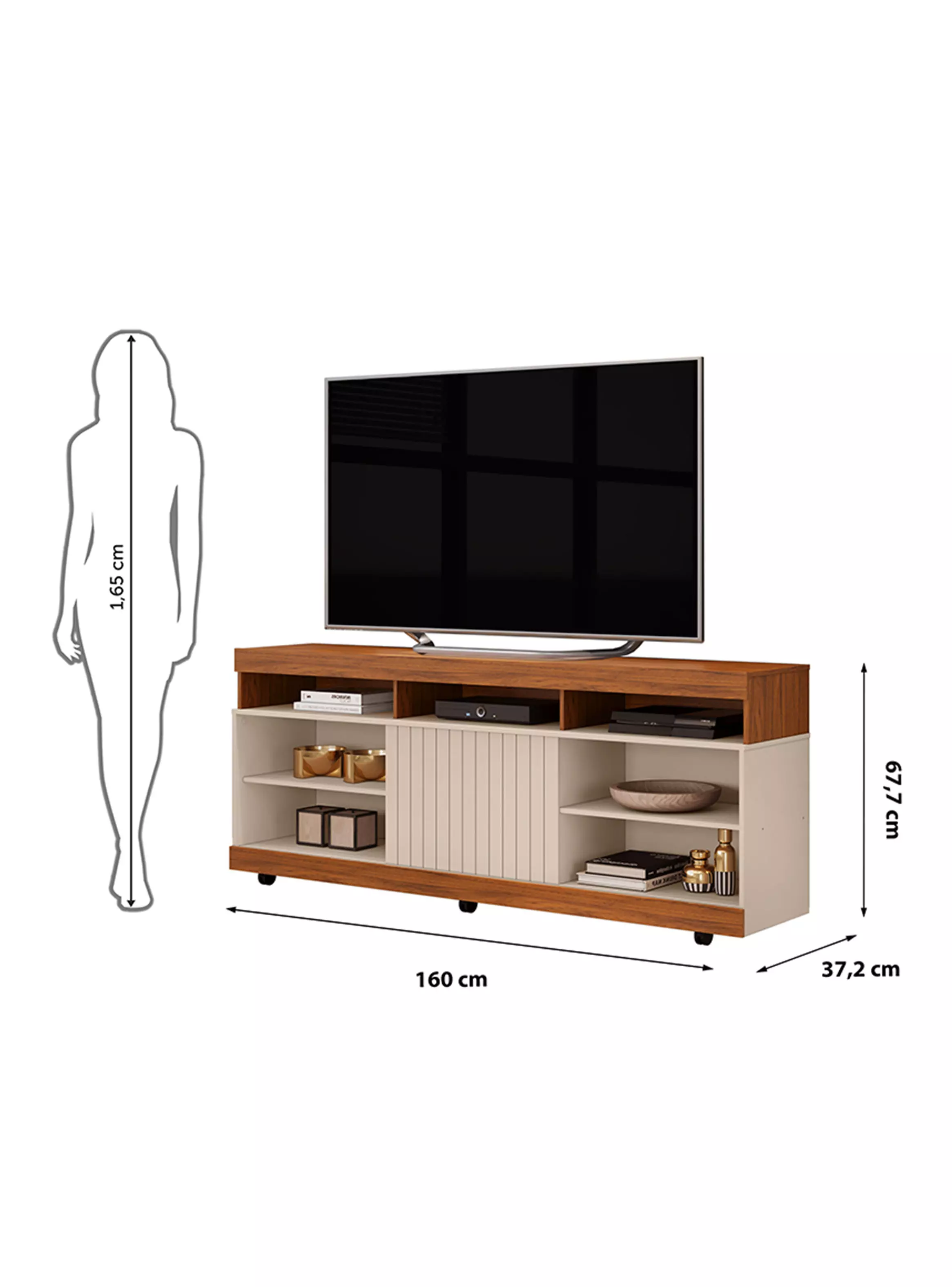 Rack TV 60' Dili 160-1