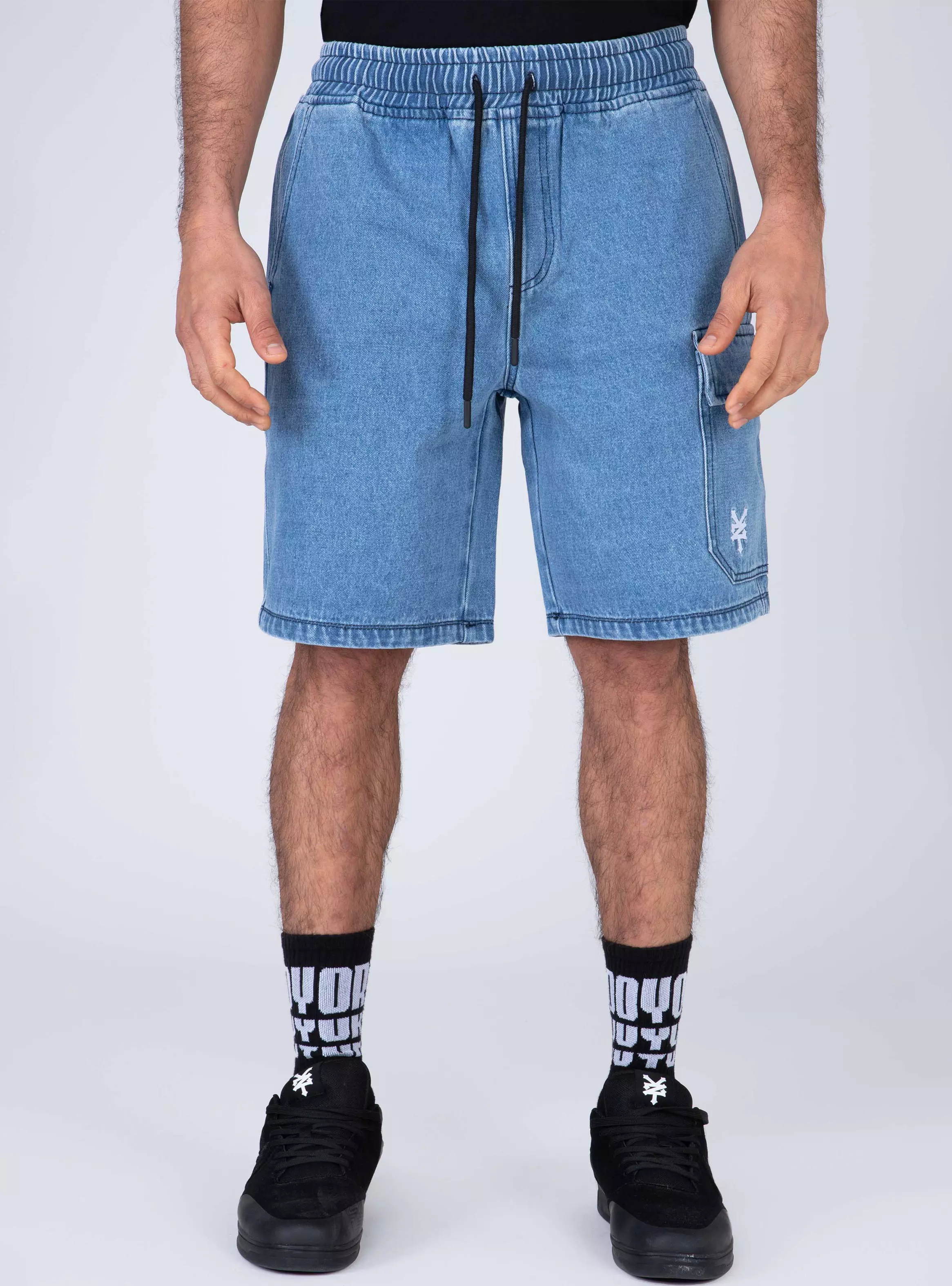 Short Jeans Carp Tiro Medio-0