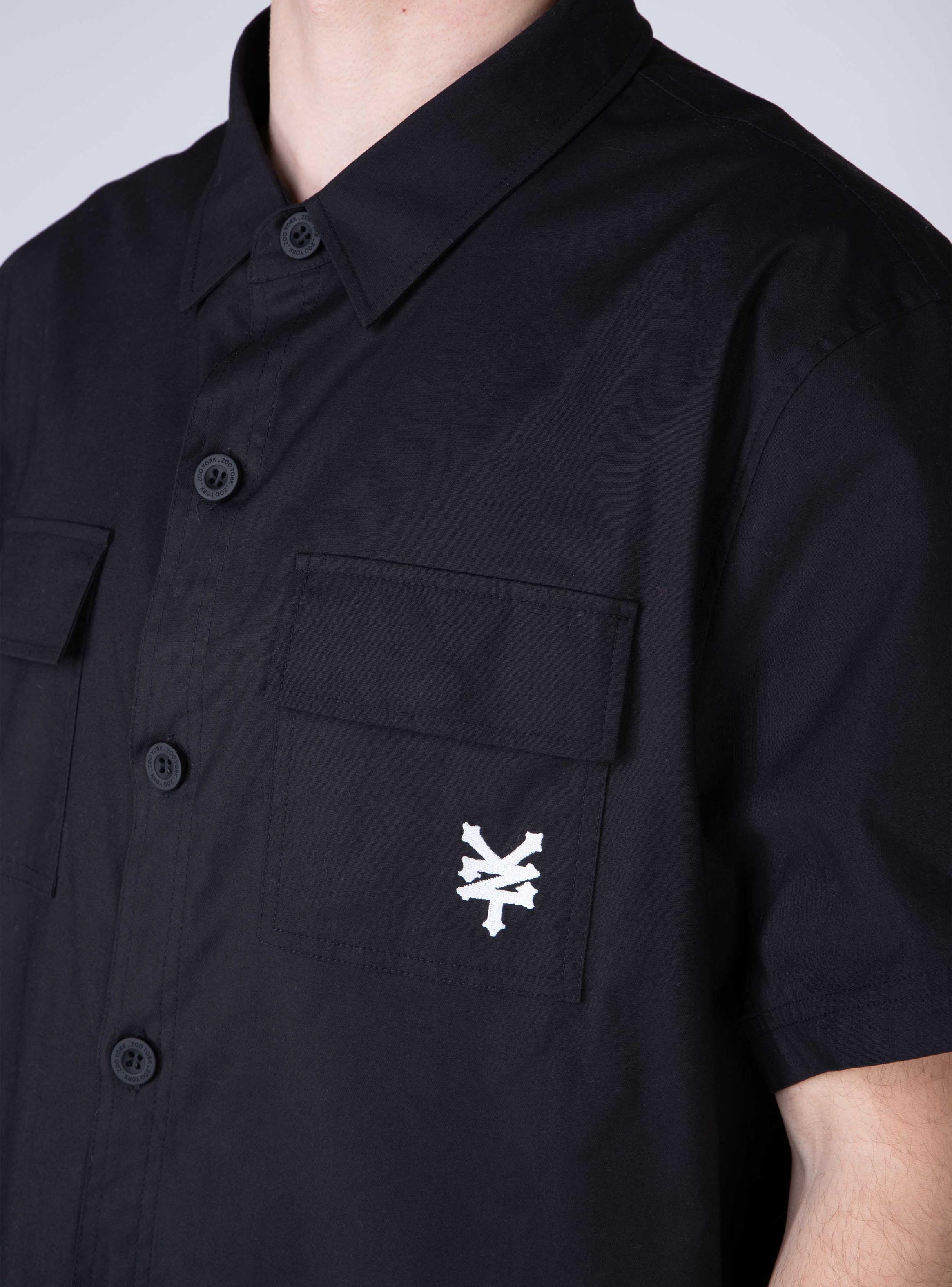 Camisa Manga Corta Cargo Ideal-2