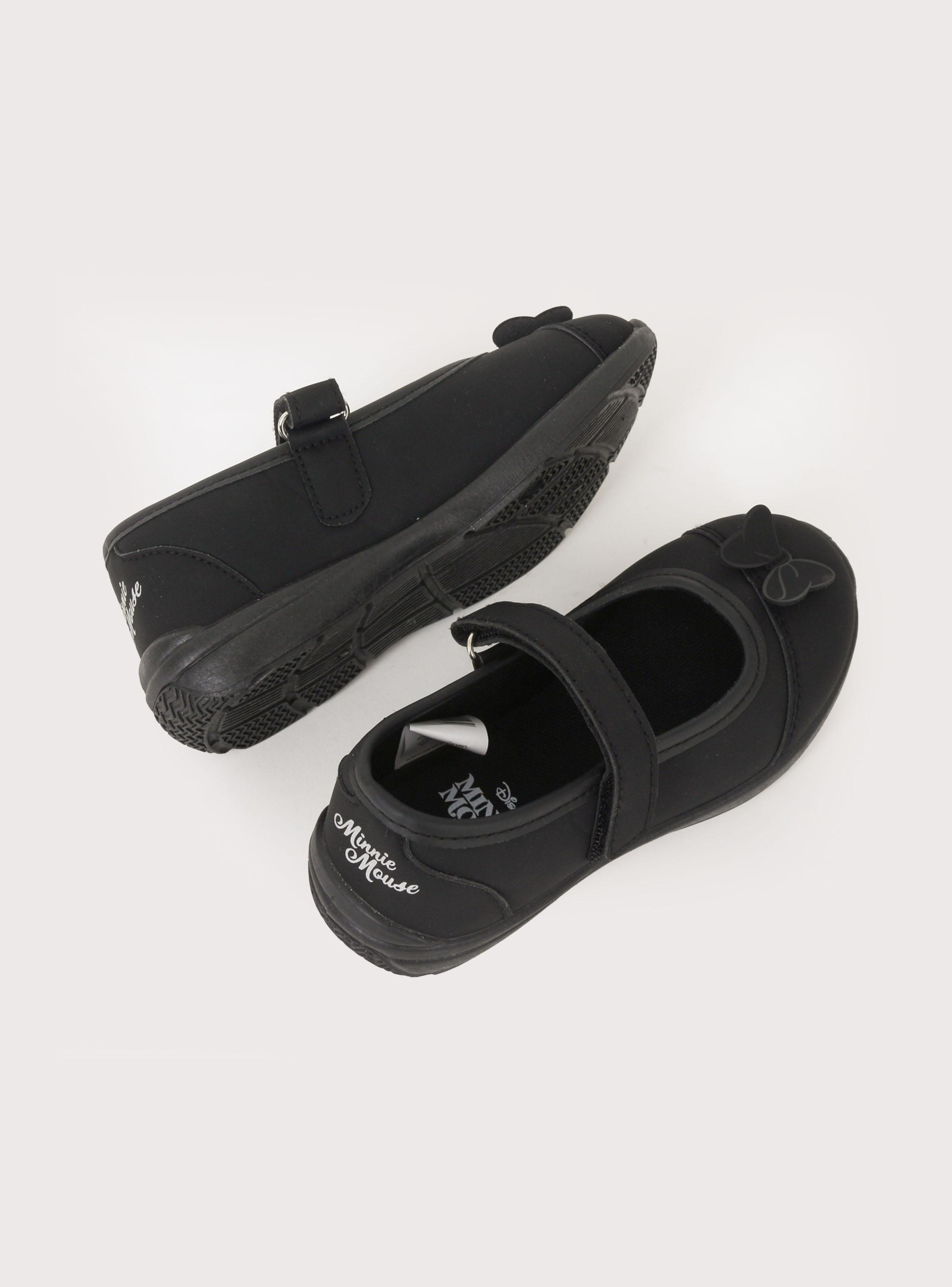 Zapatilla  Escolar Niña Minnie Plateado-2