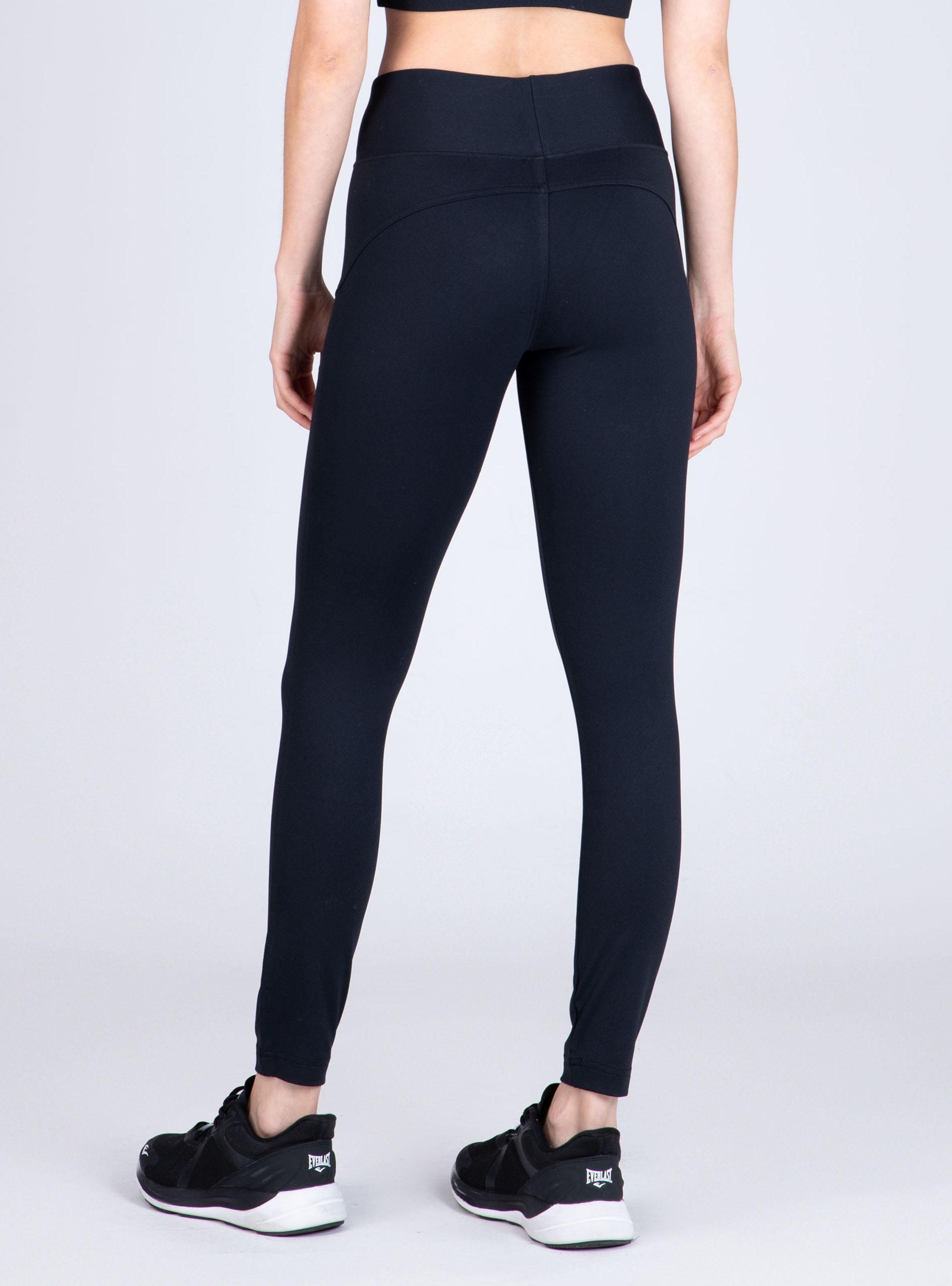 Legging Long Basic Negro-1