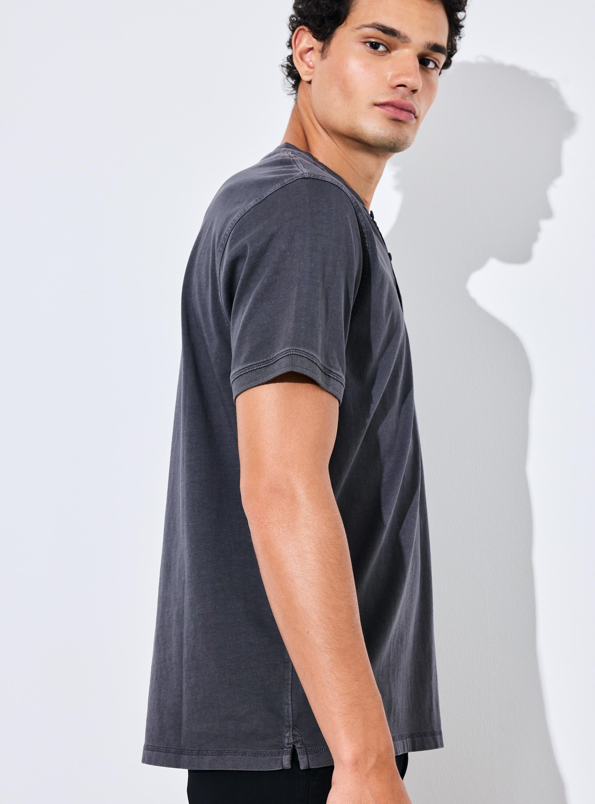 Polera Cuello Mao Botones Algodón-2