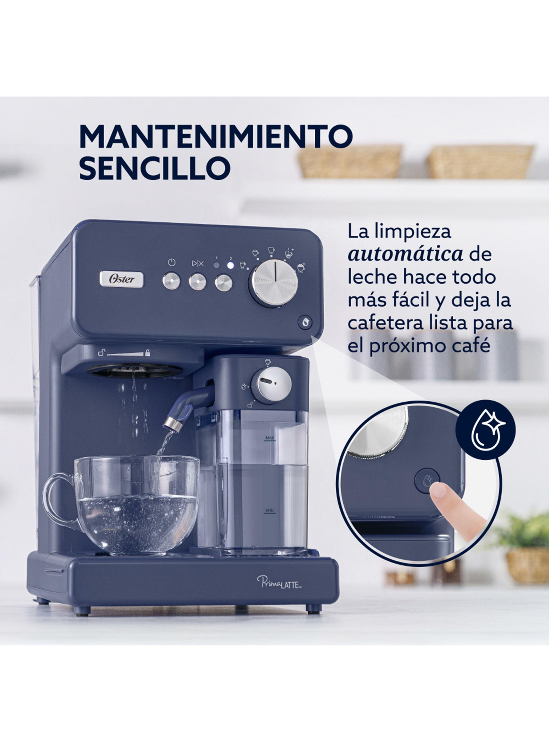 Cafetera Espresso Automática PrimaLatte Azul-3