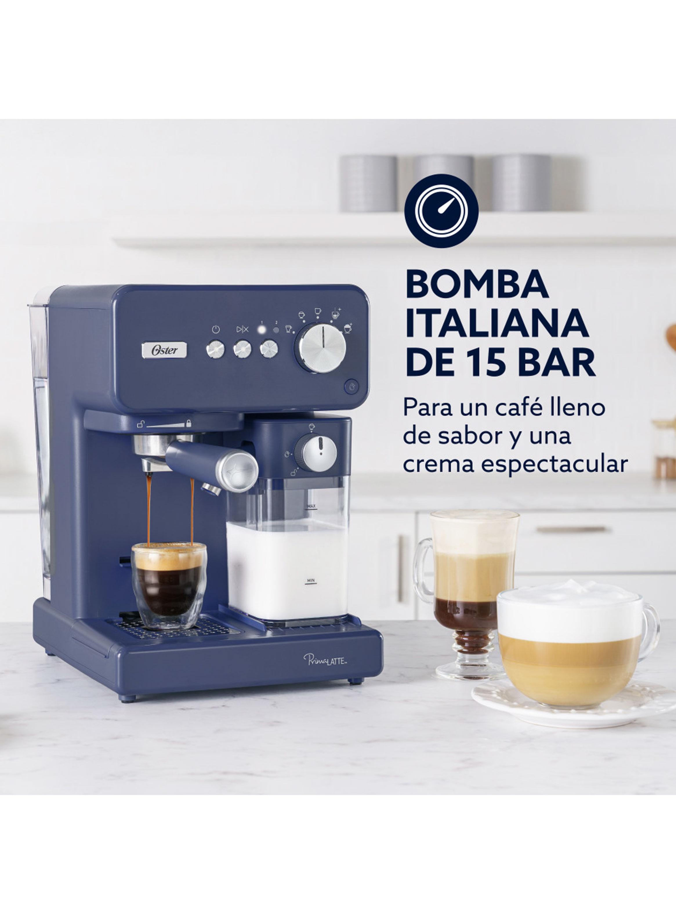 Cafetera Espresso Automática PrimaLatte Azul-4