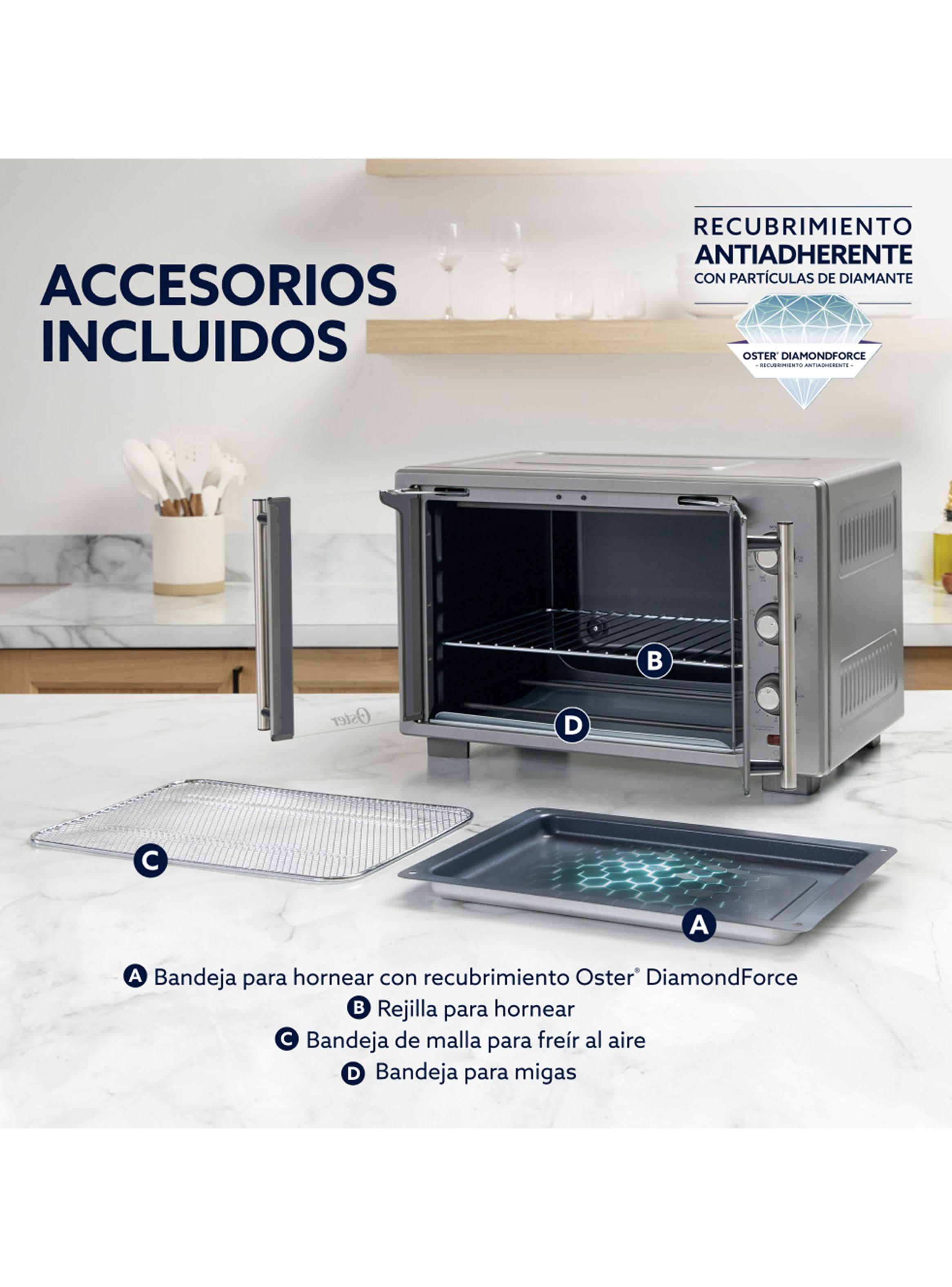 Horno Eléctrico con Freidora de Aire 35 Litros Puerta Francesa-4