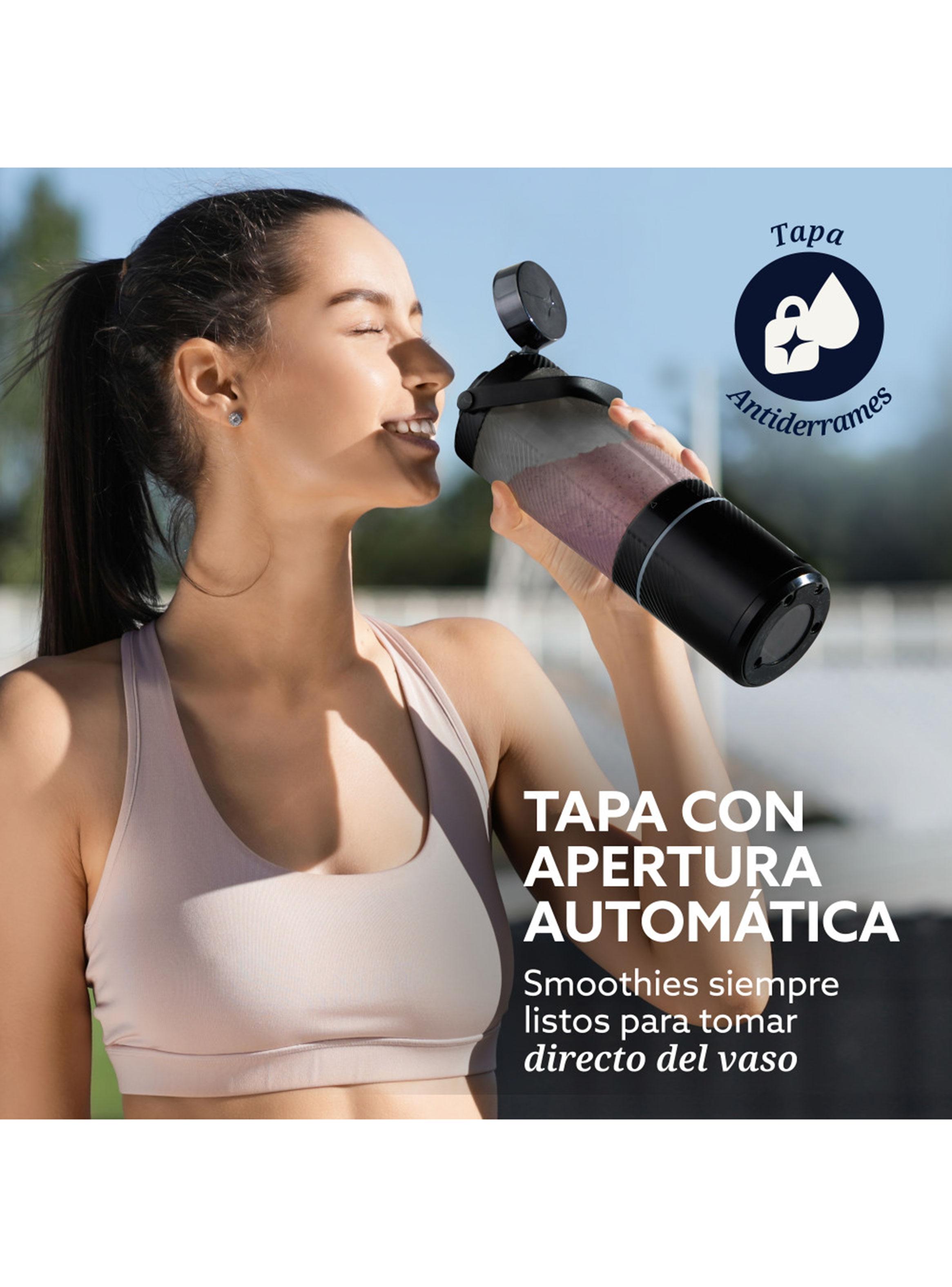 Licuadora Personal GoMax 590 ml Negro-4