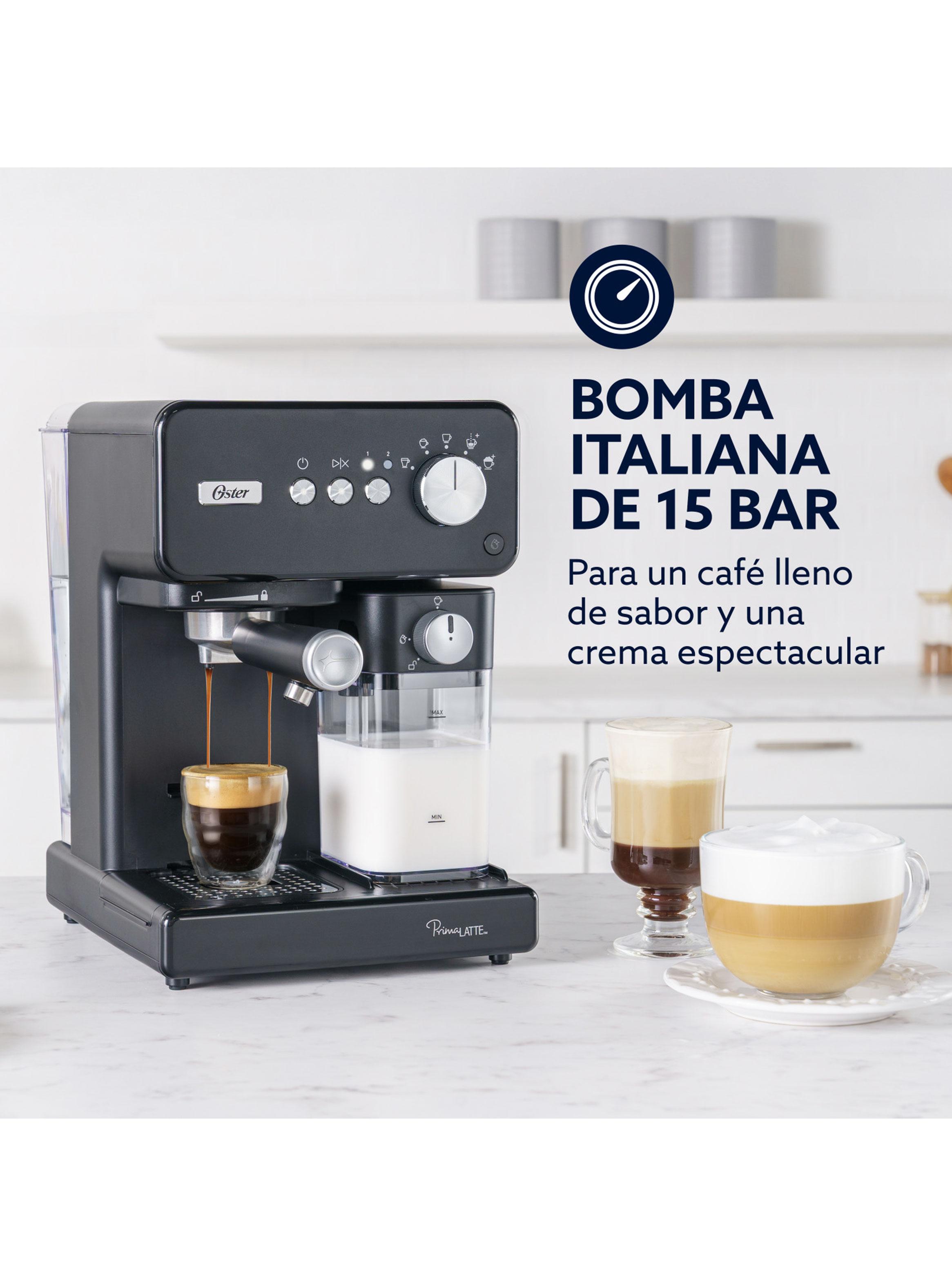 Cafetera Espresso Automática PrimaLatte BVSTEM6604BK Negro-4