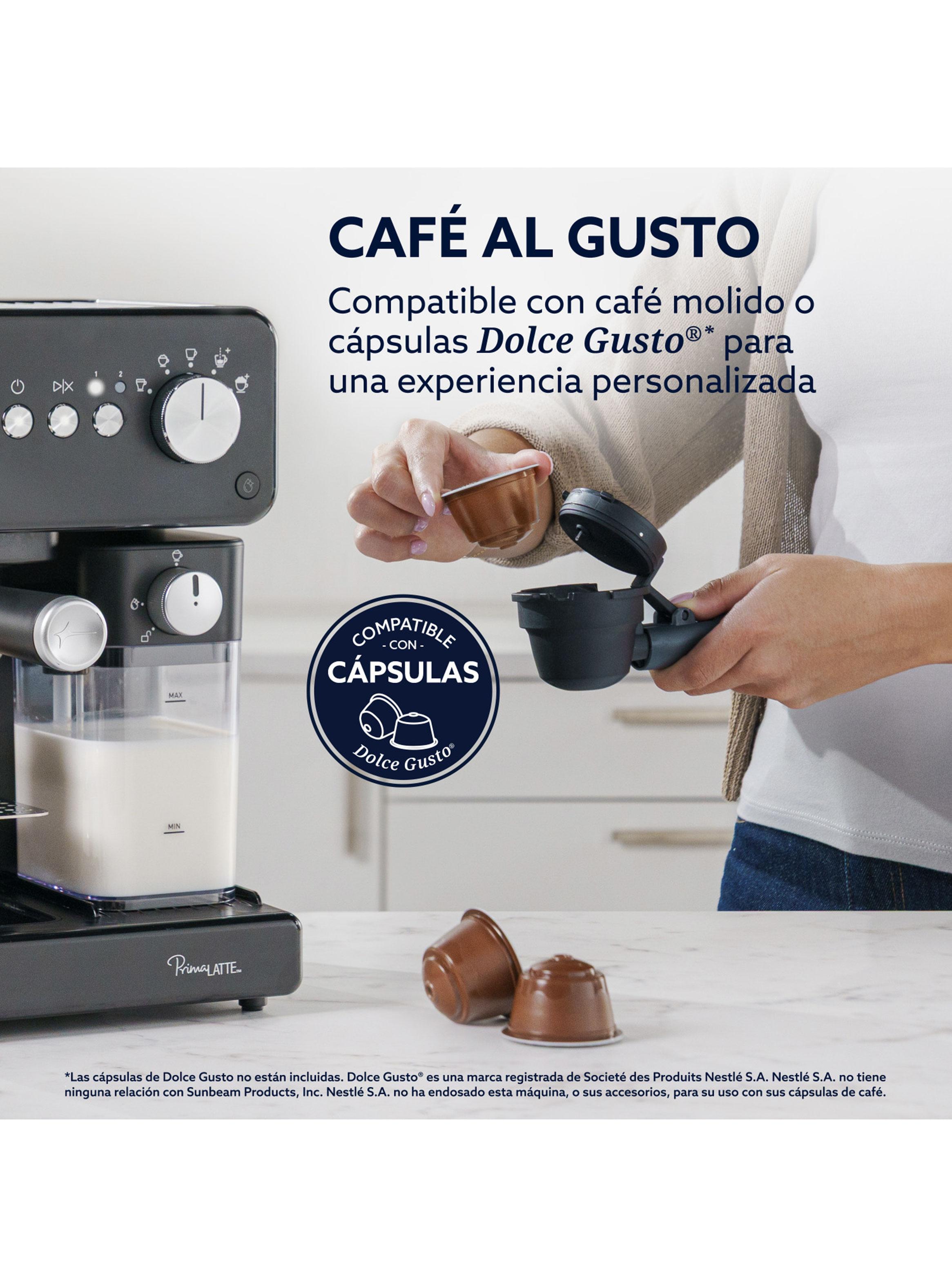 Cafetera Espresso Automática PrimaLatte BVSTEM6604BK Negro-6