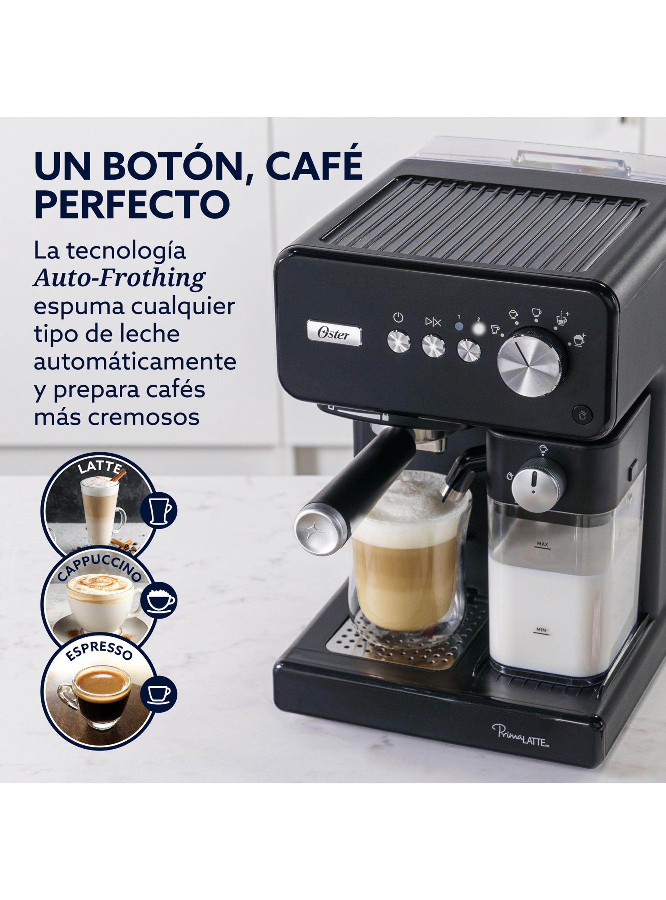Cafetera Espresso Automática PrimaLatte BVSTEM6604BK Negro-5