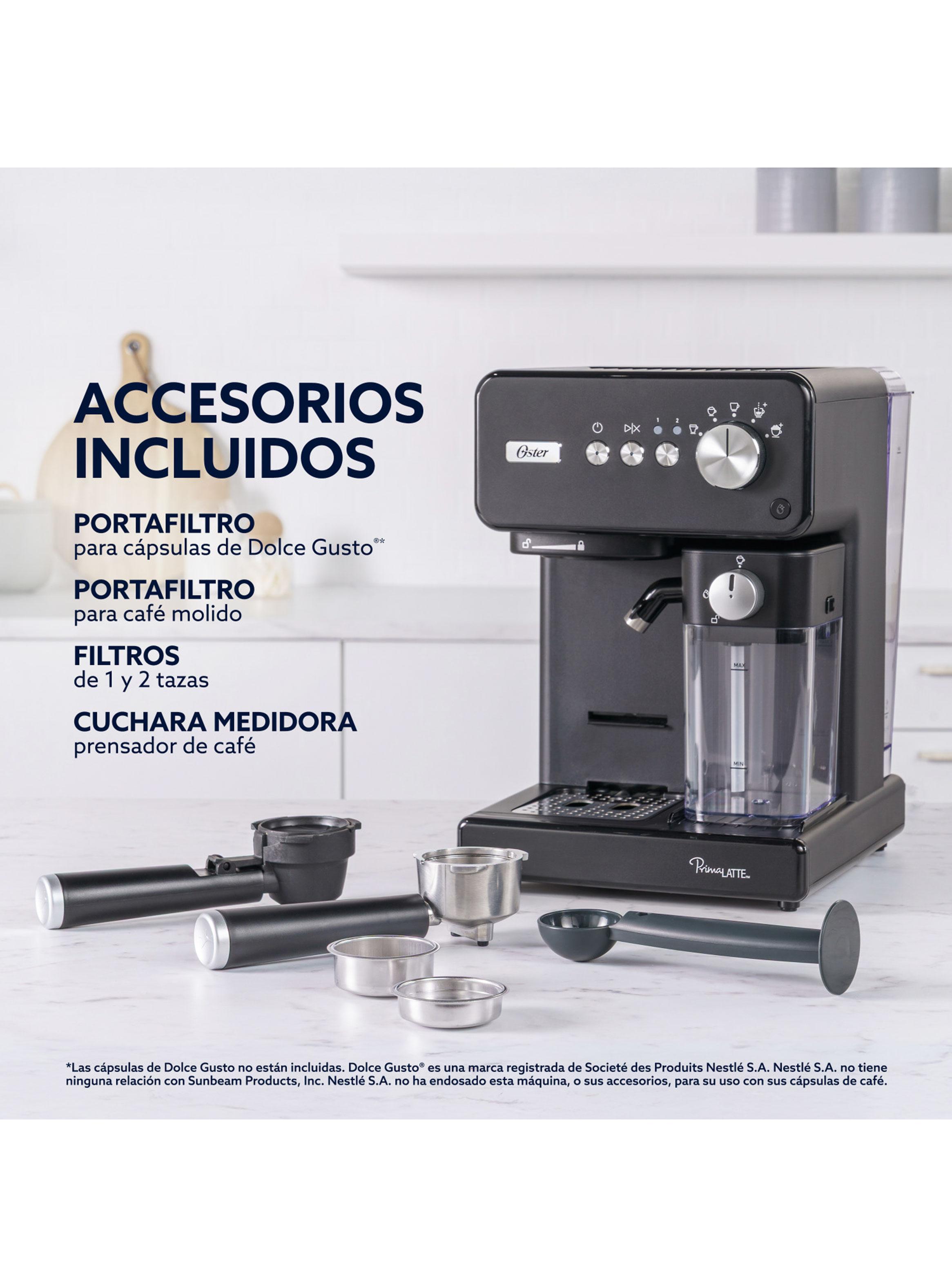 Cafetera Espresso Automática PrimaLatte BVSTEM6604BK Negro-3