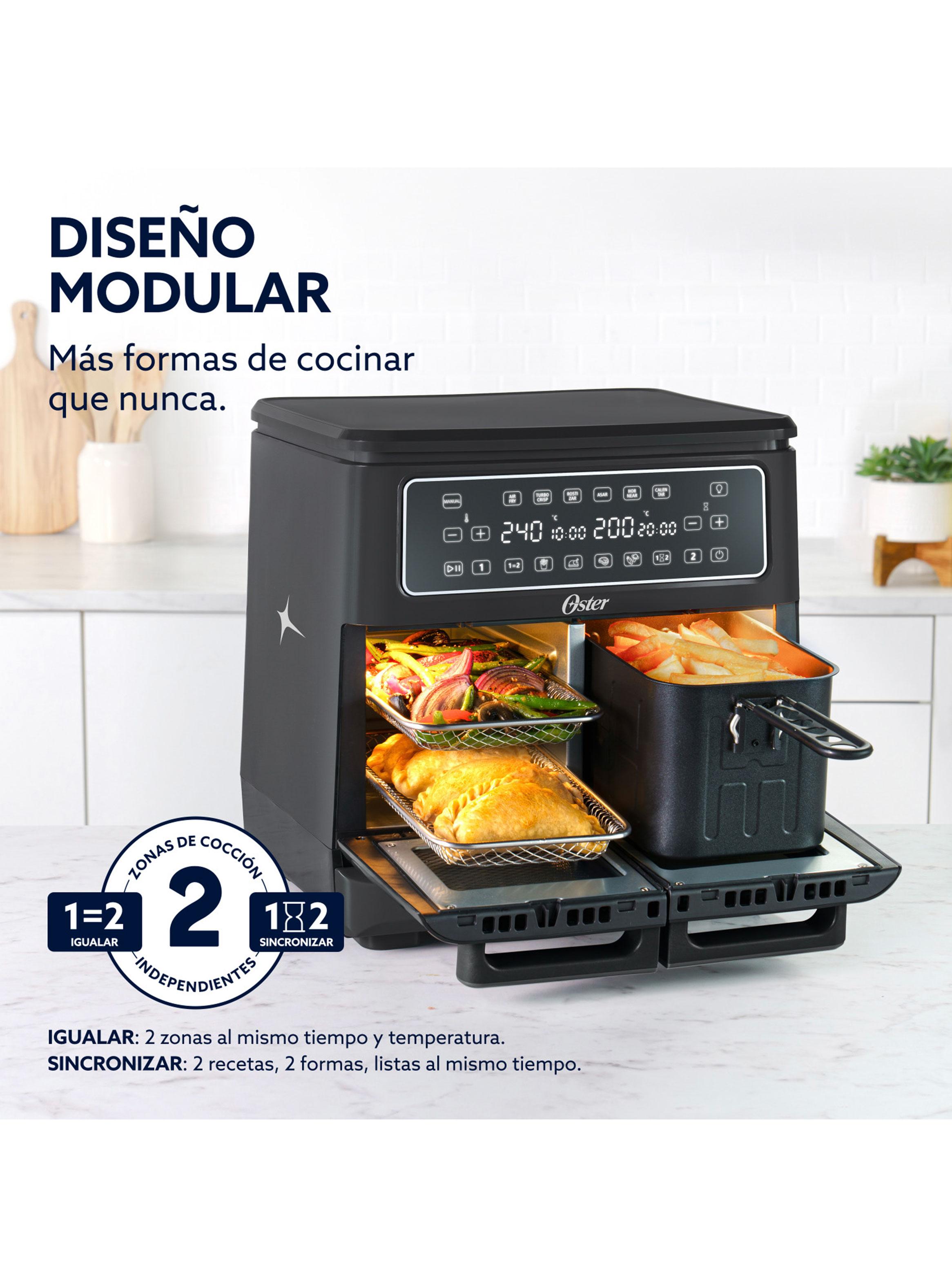 Freidora de Aire Digital 11 Litros CKSTAF11MCDDF Negro-2