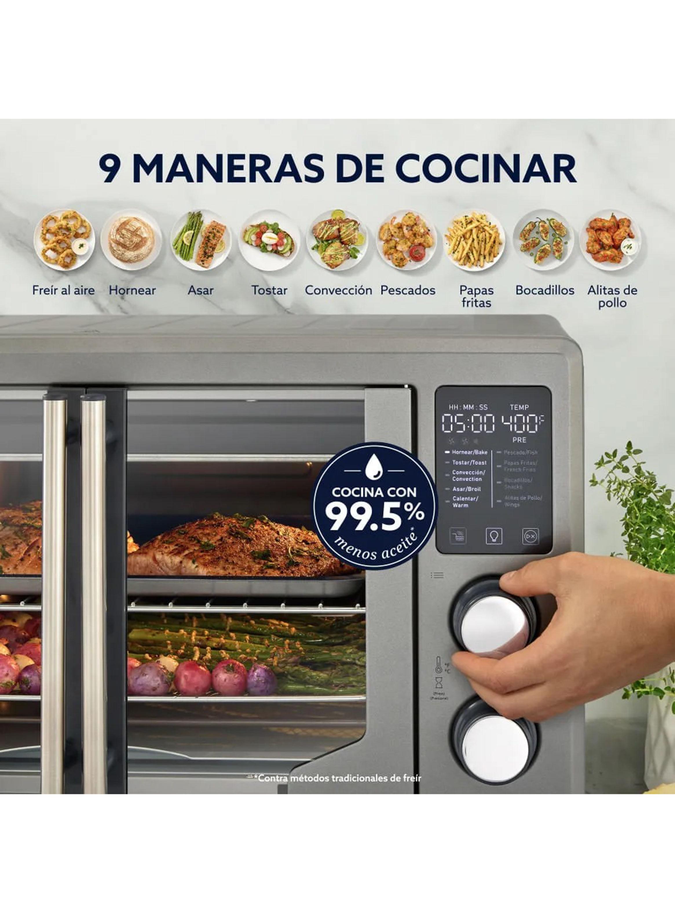 Horno Eléctrico con Freidora de Aire 1700W 42 Litros con French Door-3