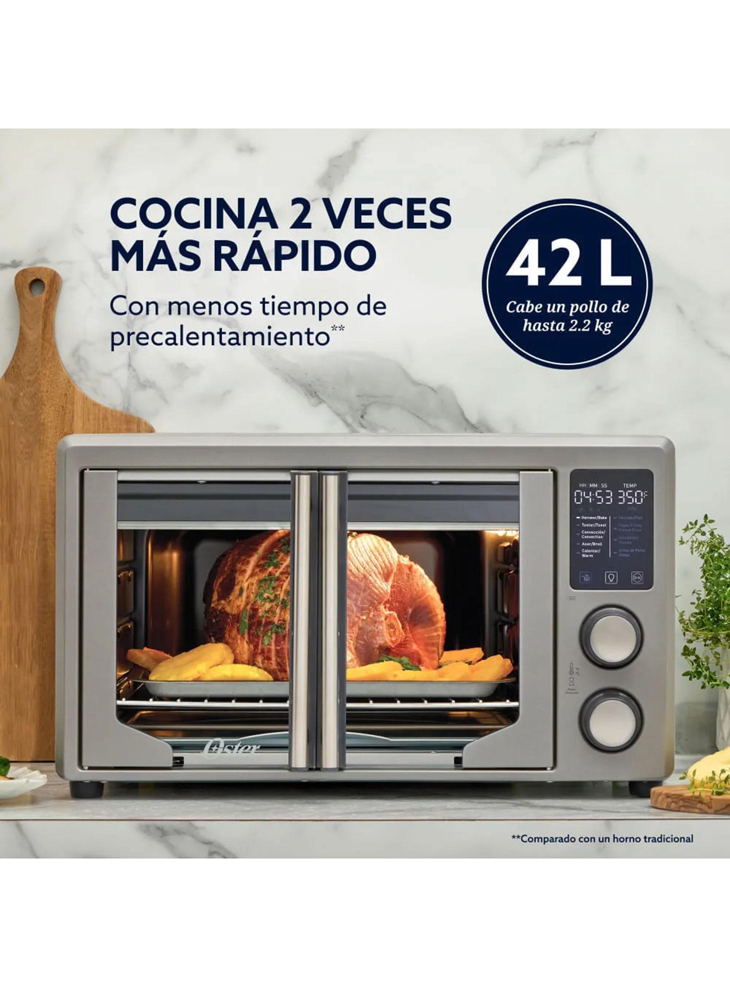 Horno Eléctrico con Freidora de Aire 1700W 42 Litros con French Door-4
