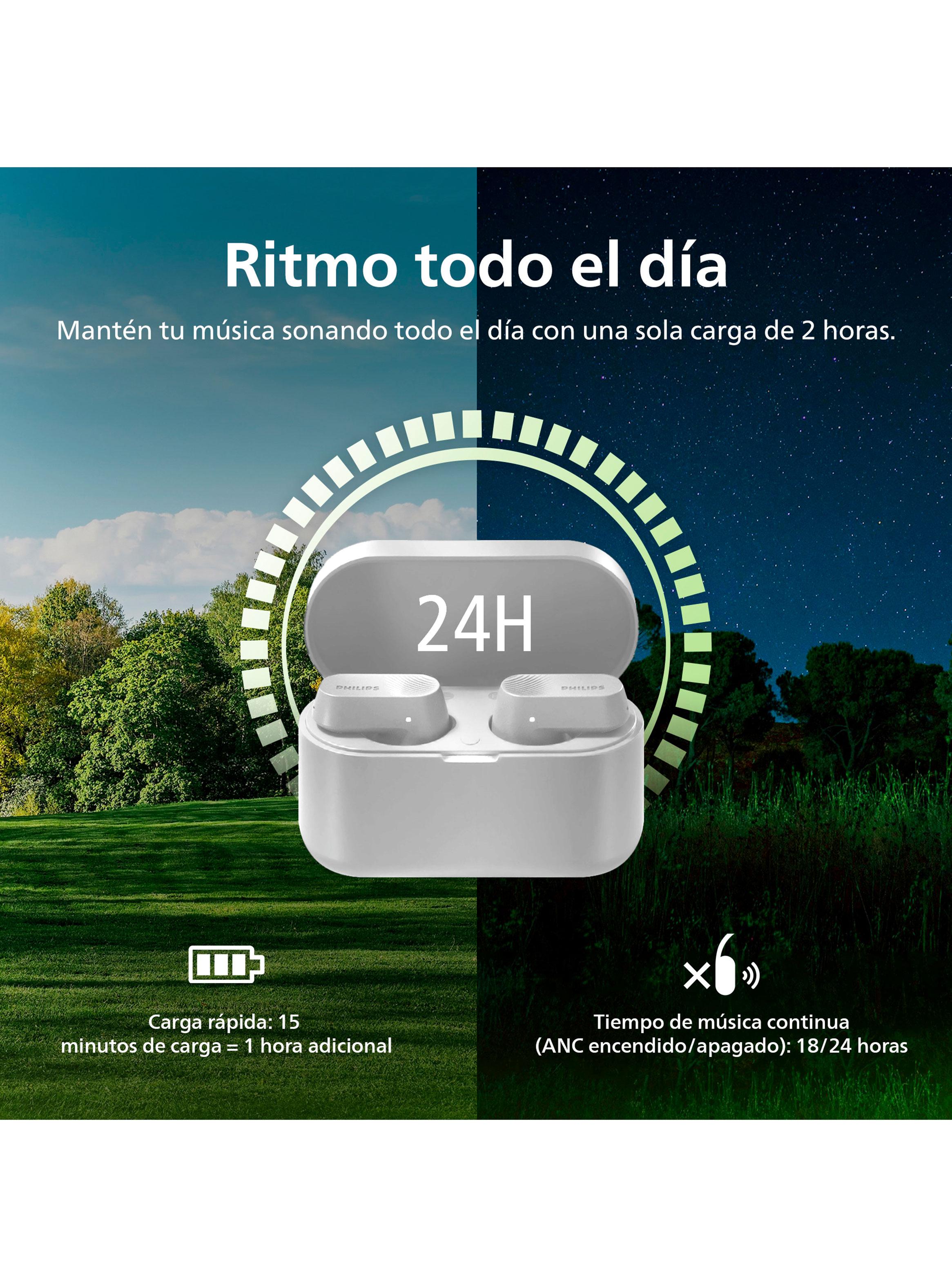 Audífonos Bluetooth TWS Noise Cancelling TAT3509WT Blanco-3