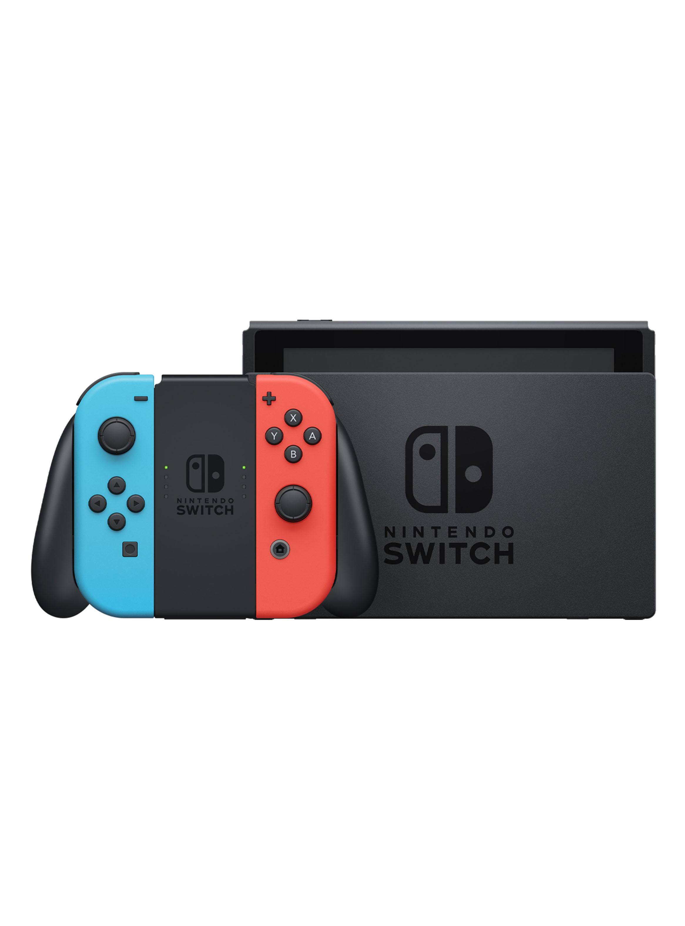 Consola Nintendo Switch Neon + Super Mario Bros Wonder + 3 meses NSO-2