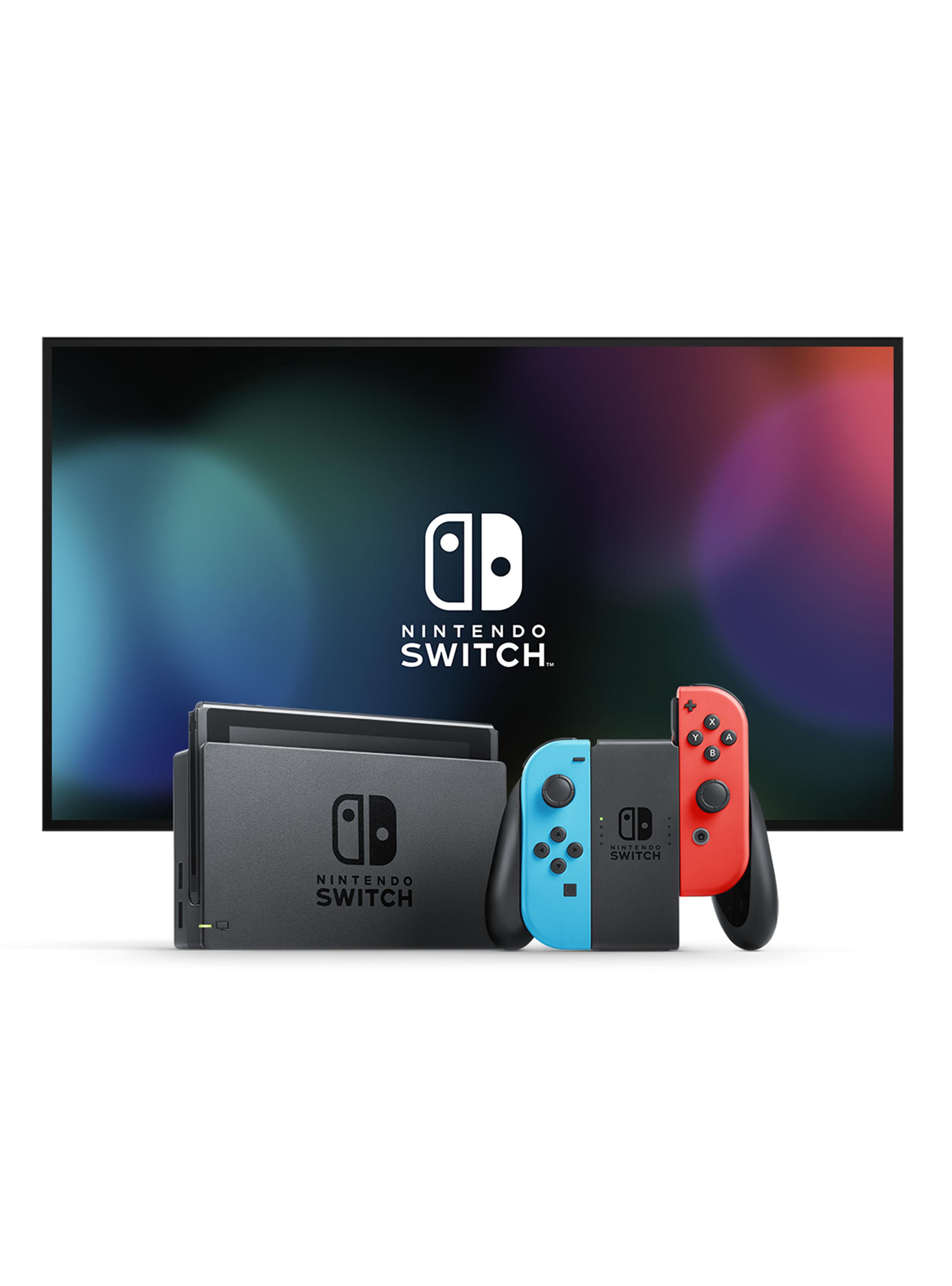 Consola Nintendo Switch Neon + Super Mario Bros Wonder + 3 meses NSO-1