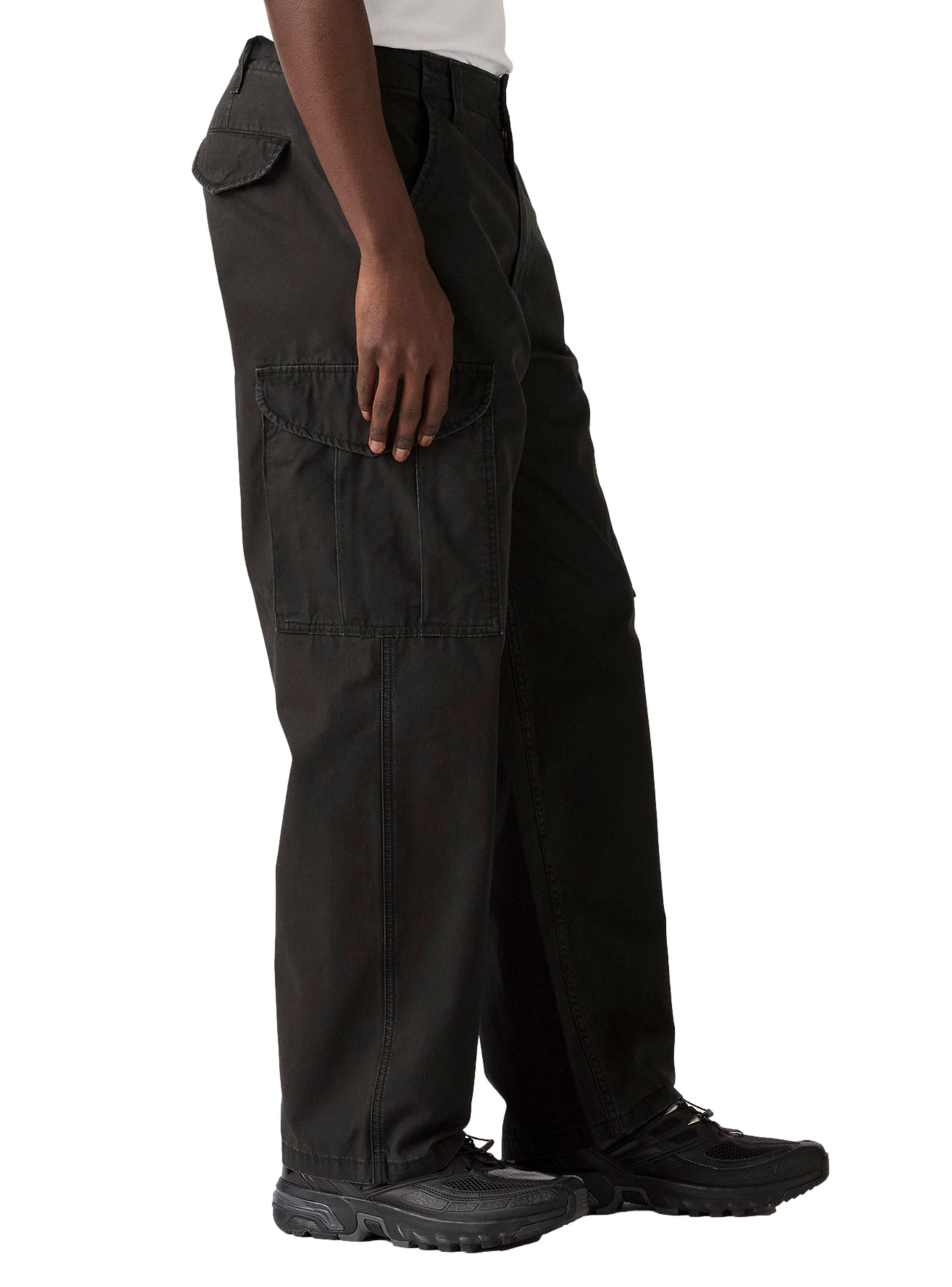 Jeans Cargo Baggy Tiro Medio-2