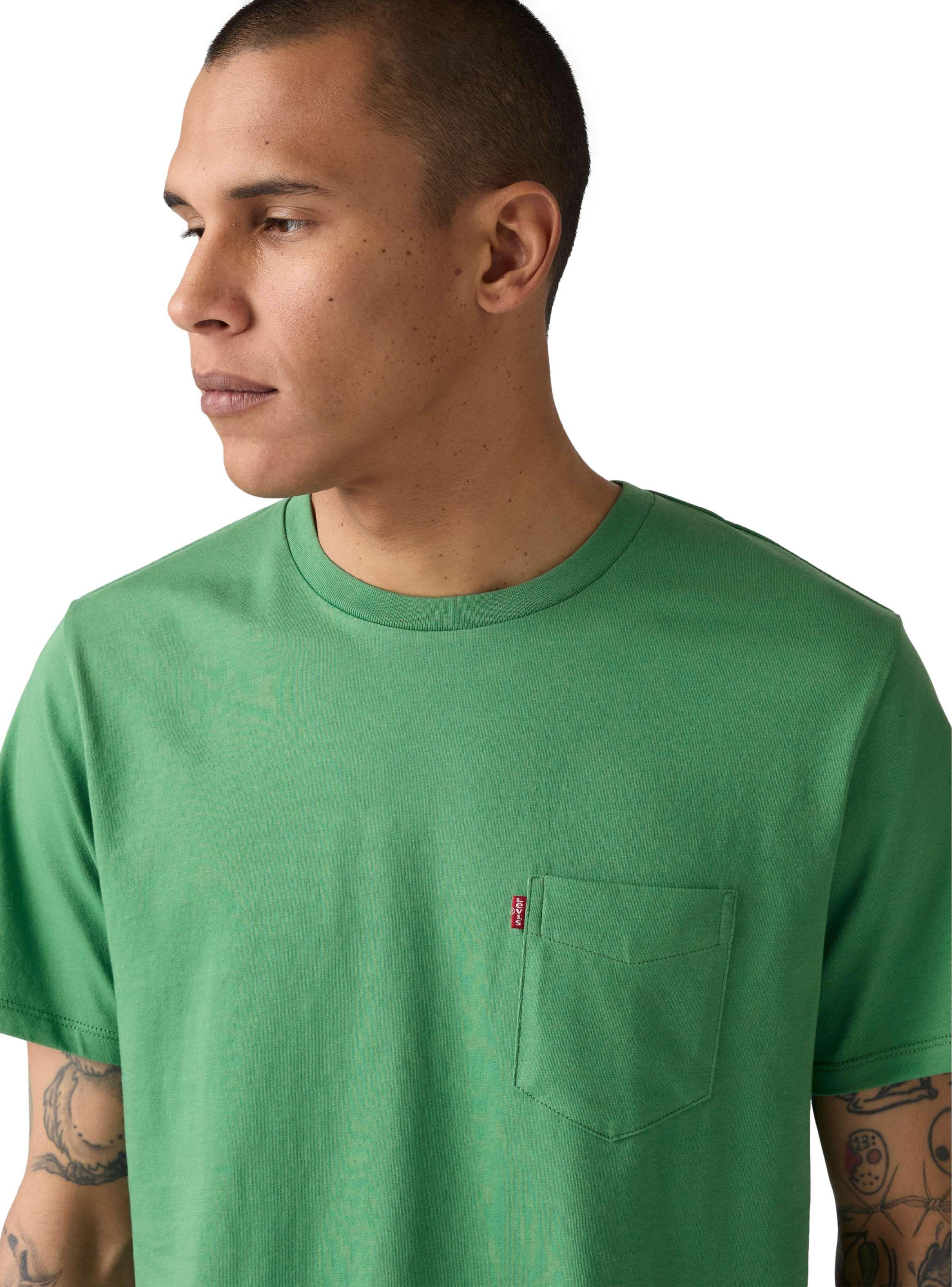 Polera Lisa Bolsillo Frontal Algodón-3