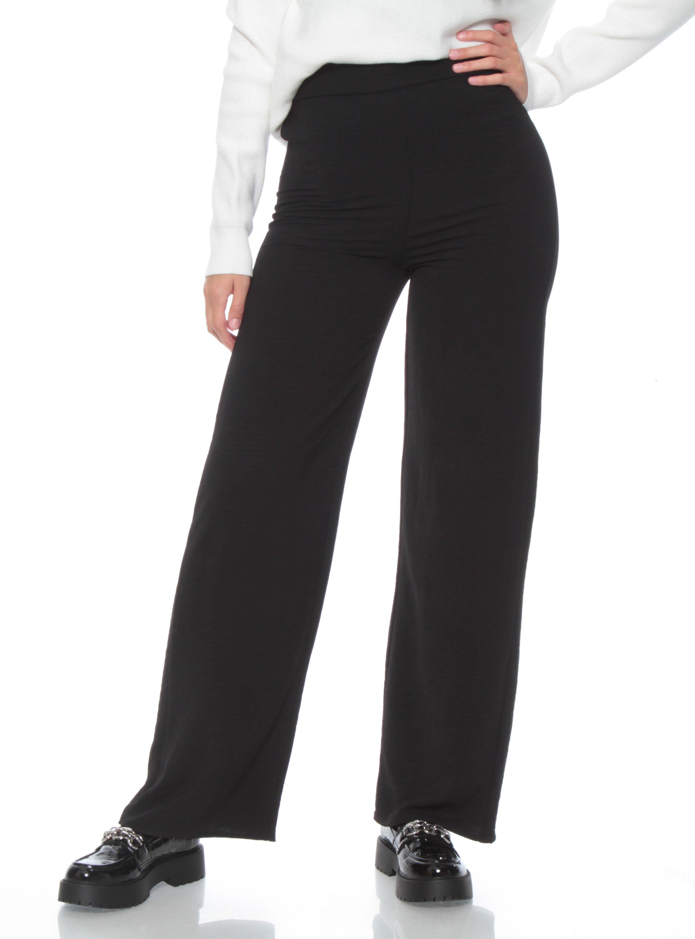 Pantalón Recto Tiro Alto Pretina Elasticado KS160P-0