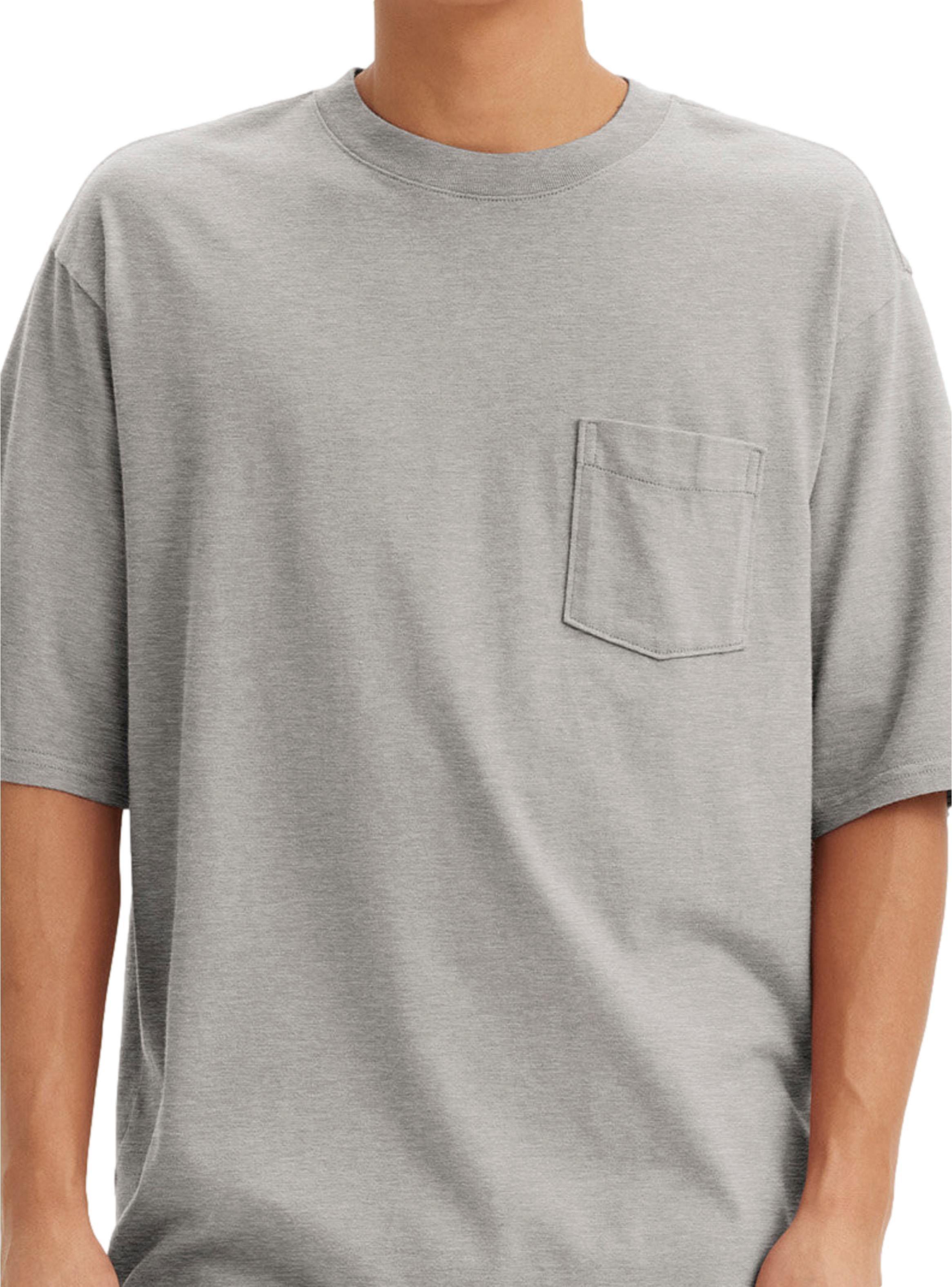 Polera Manga Corta Bolsillo Frontal-2