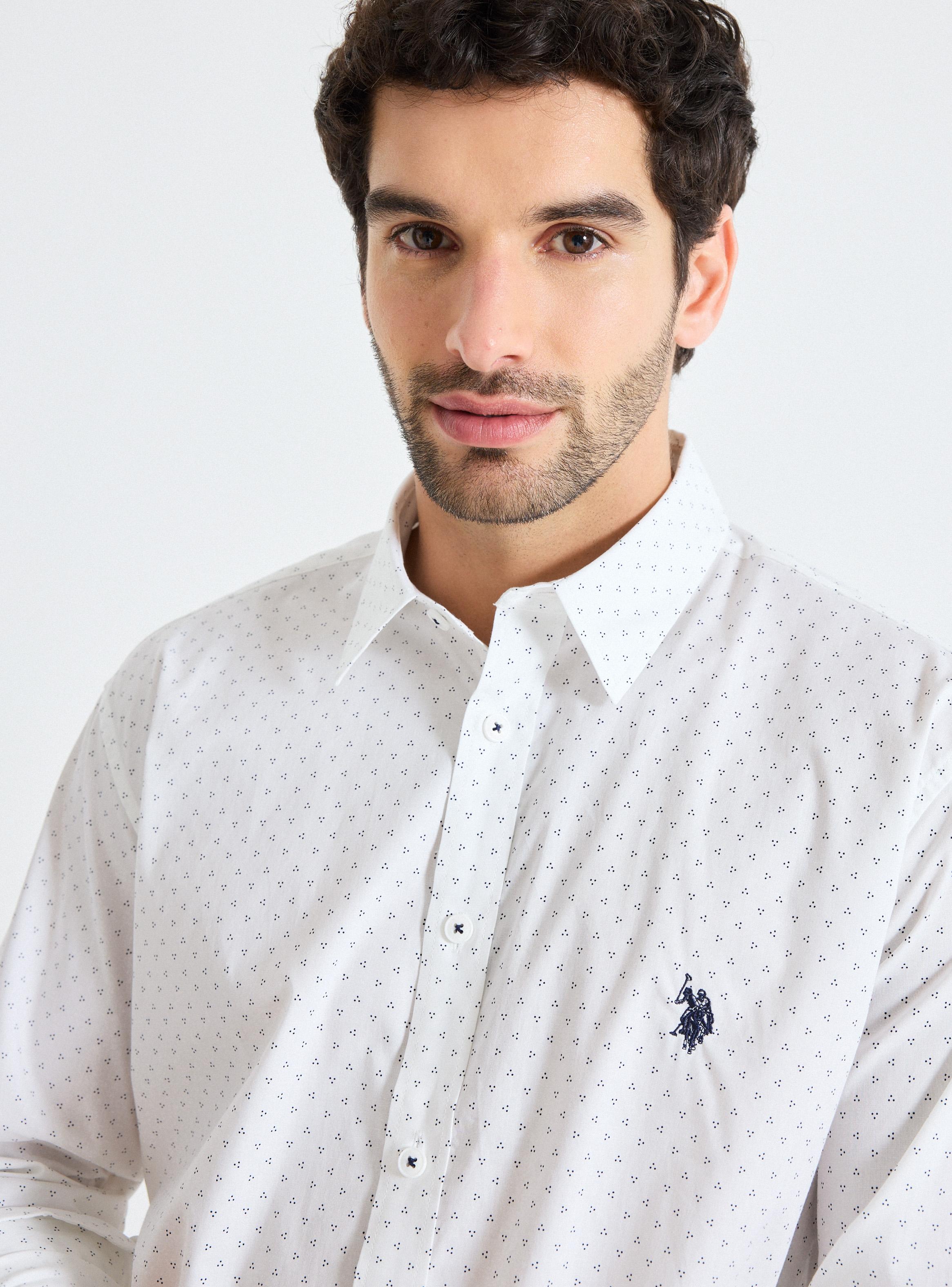 Camisa Manga Larga Puntos Regular Fit-2