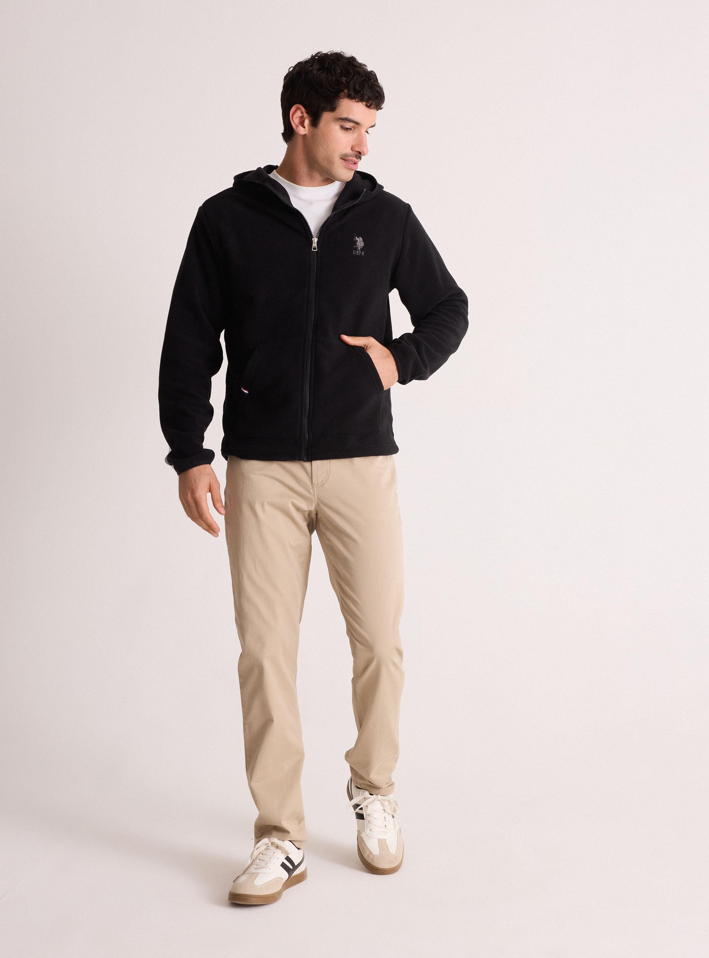 Polar Full Zipper con Gorro-4