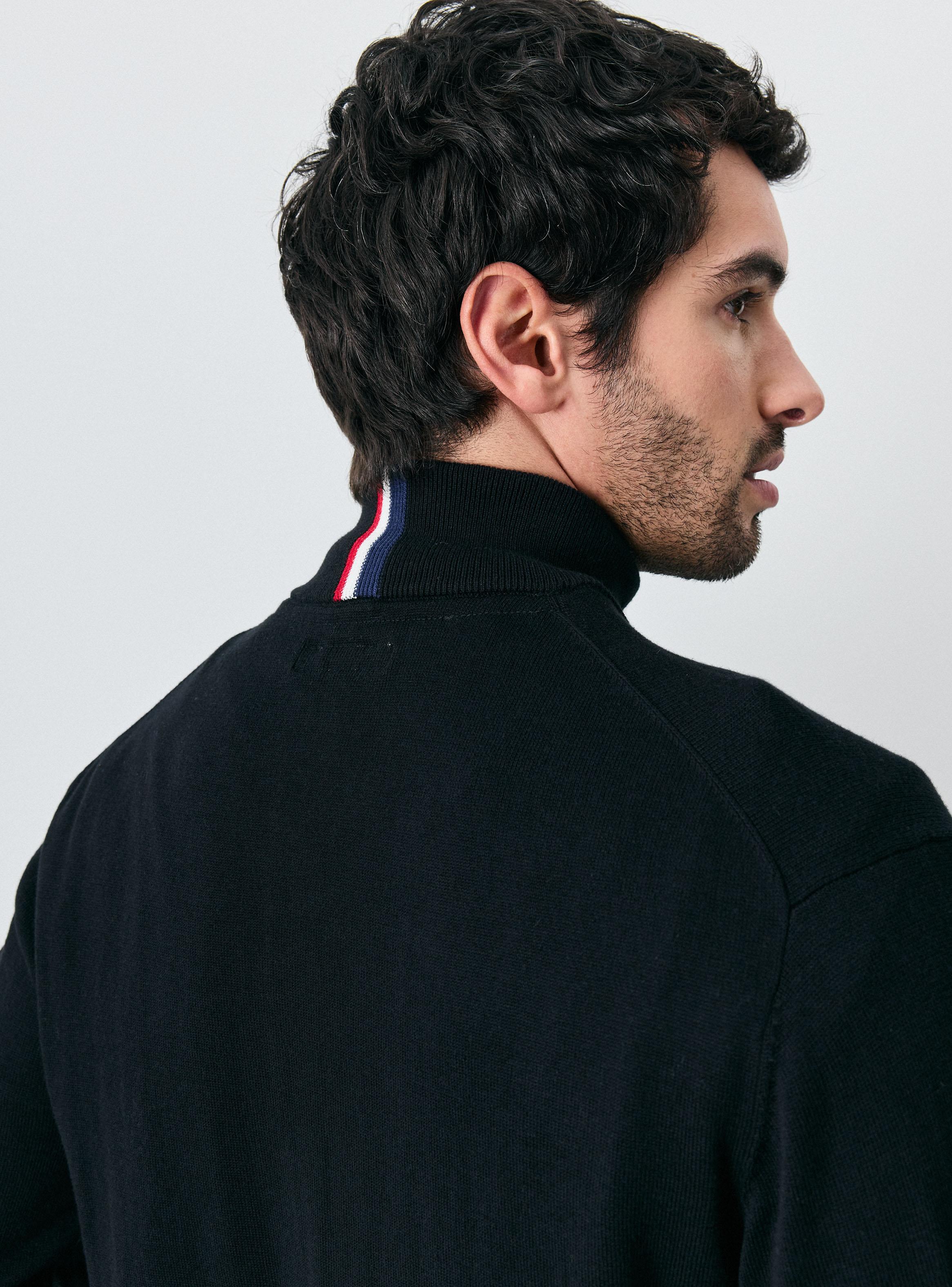 Sweater Full Zipper Casual-3