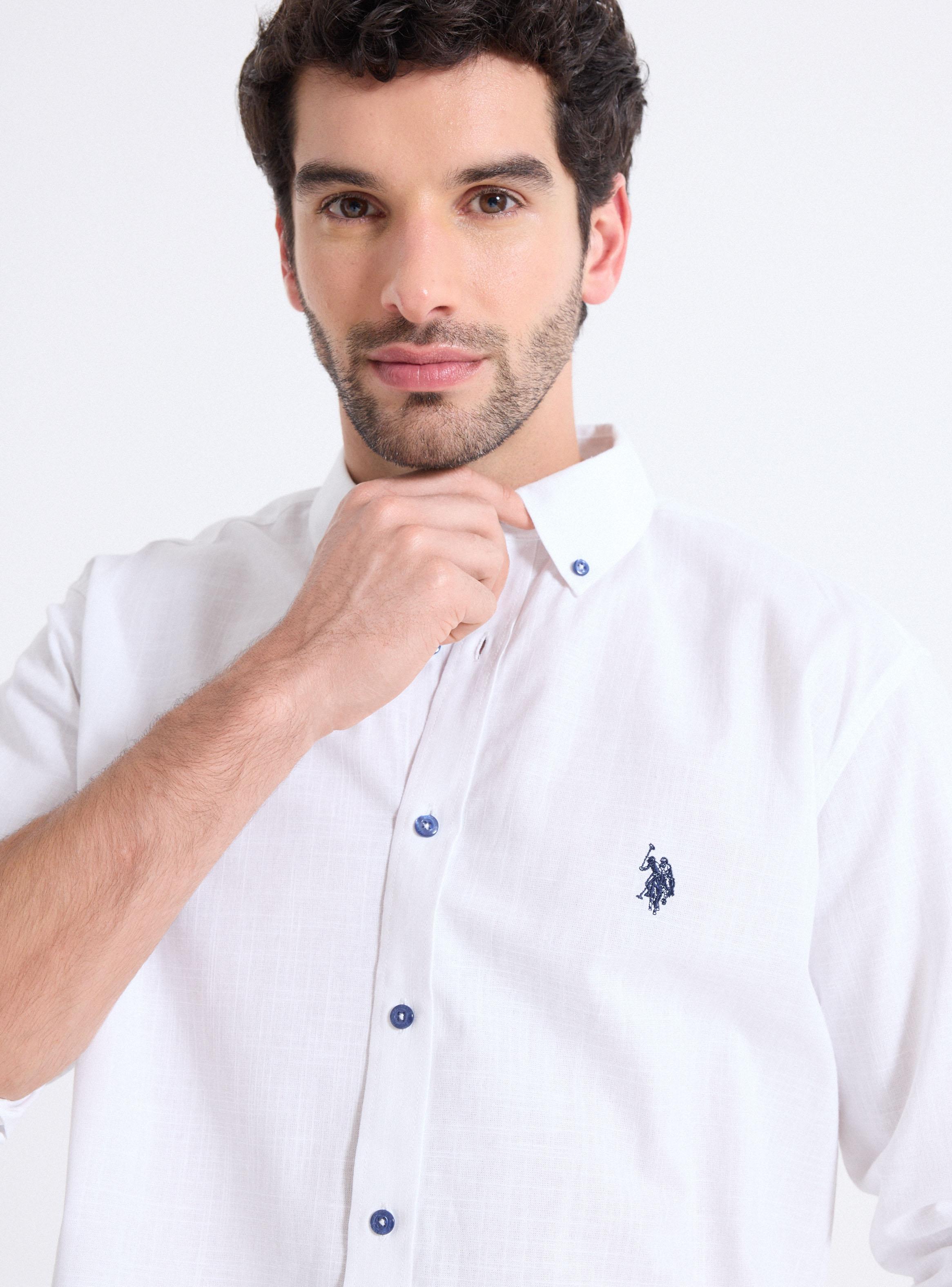 Camisa Manga Larga Slub Look Lino-2