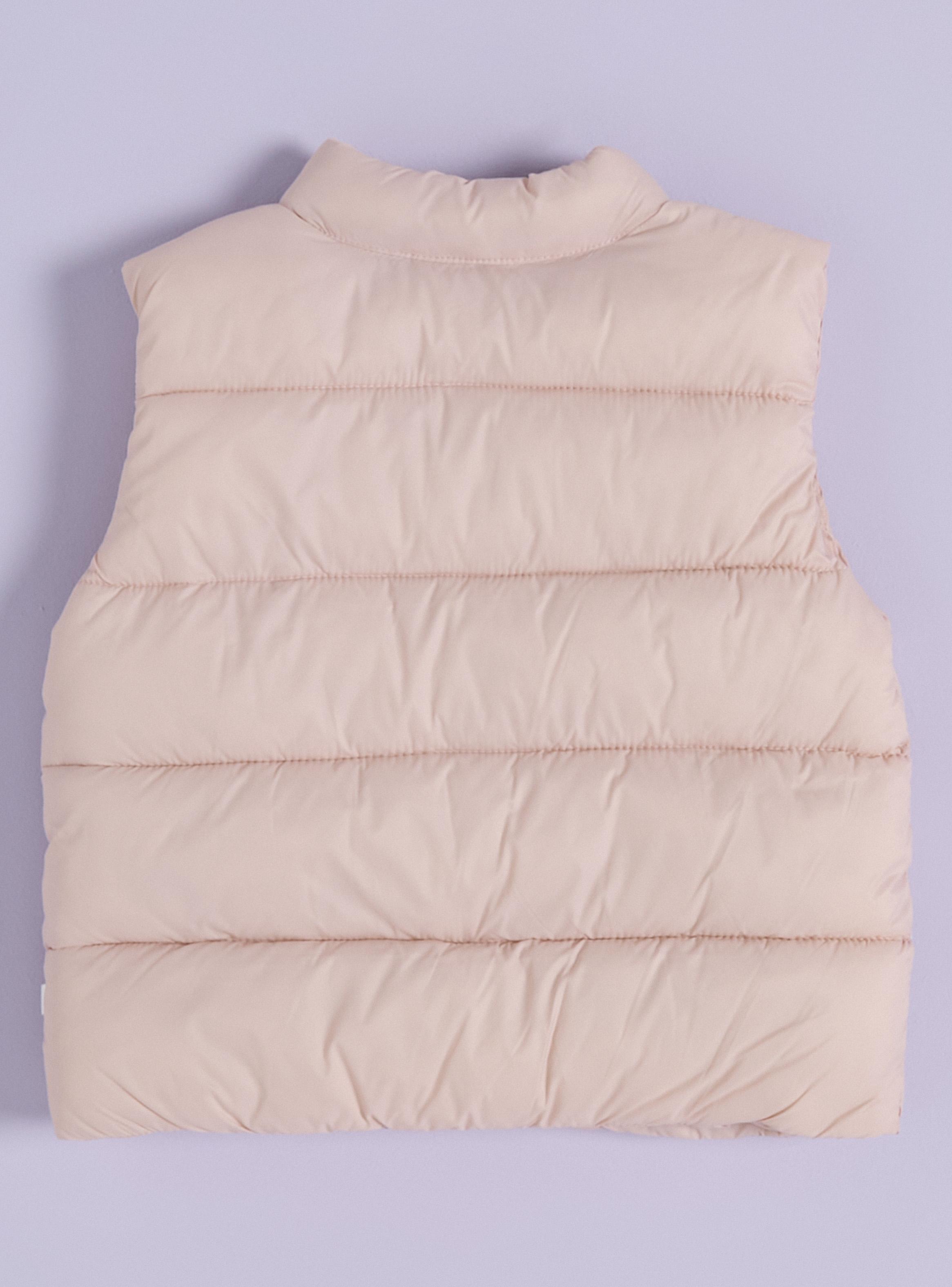 Parka sin Mangas Unicolor-2