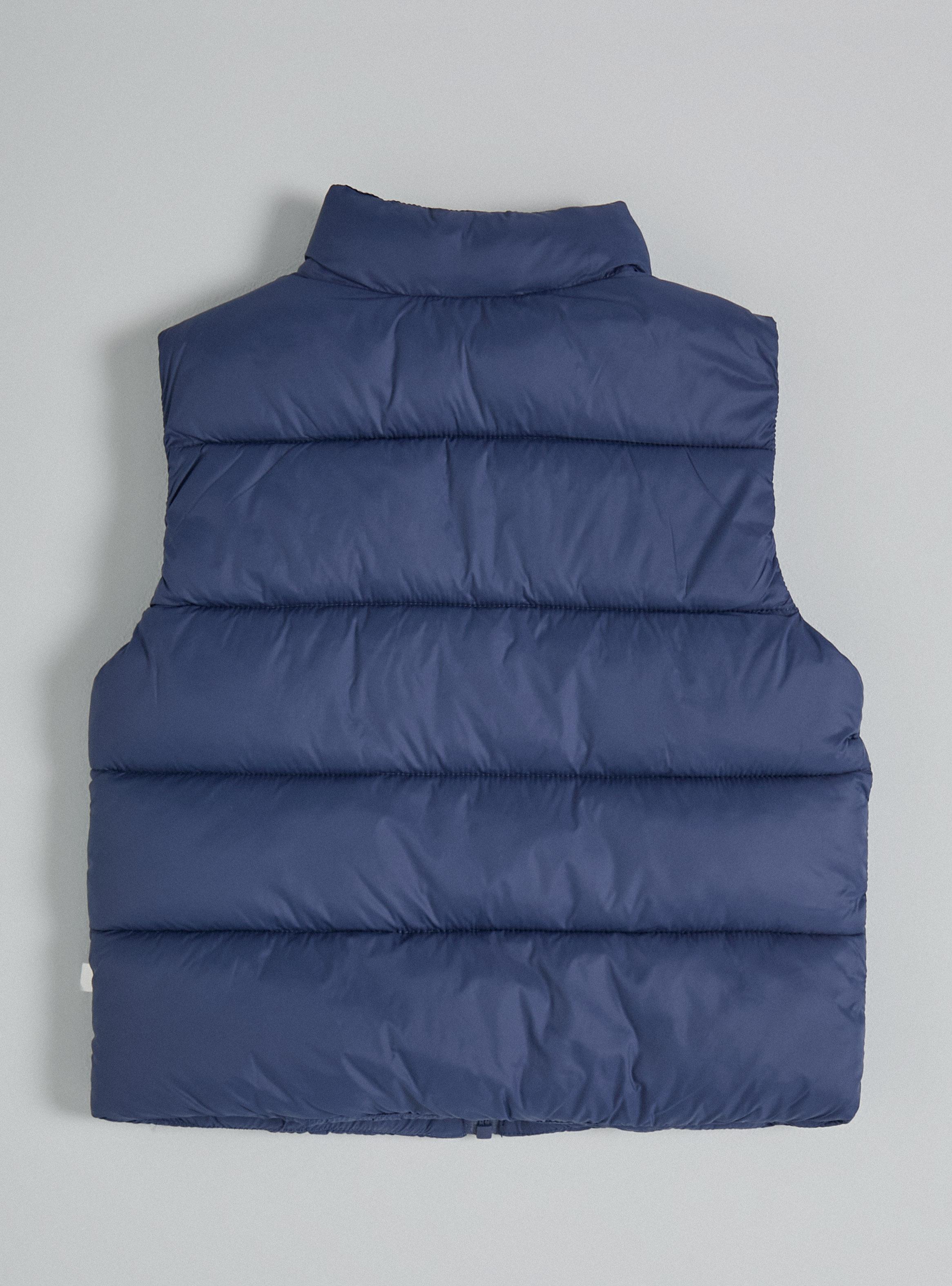 Parka sin Mangas Diseño Liso-2