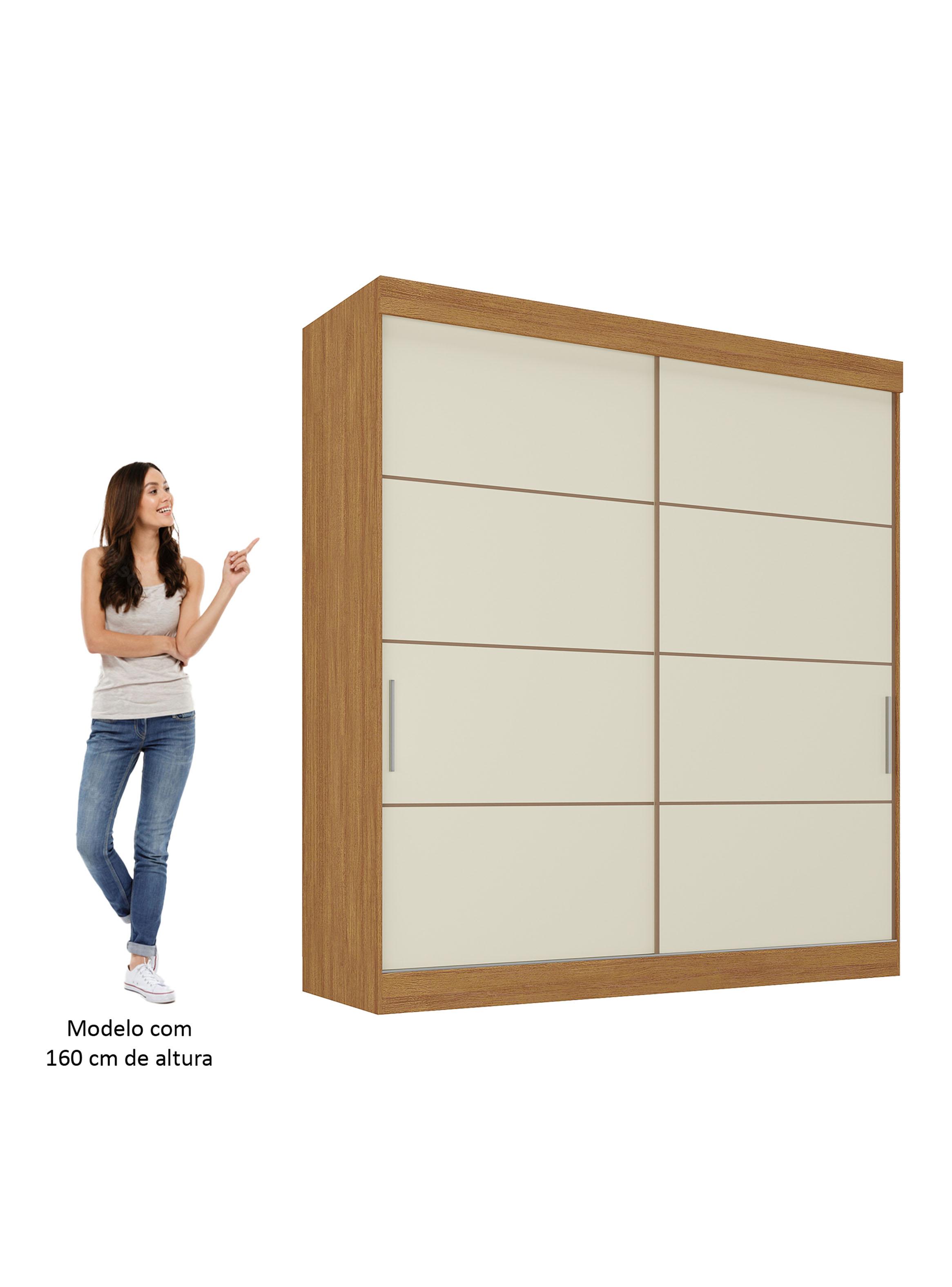 Clóset Casa Blanca 2 Puertas + 2 Cajones-2