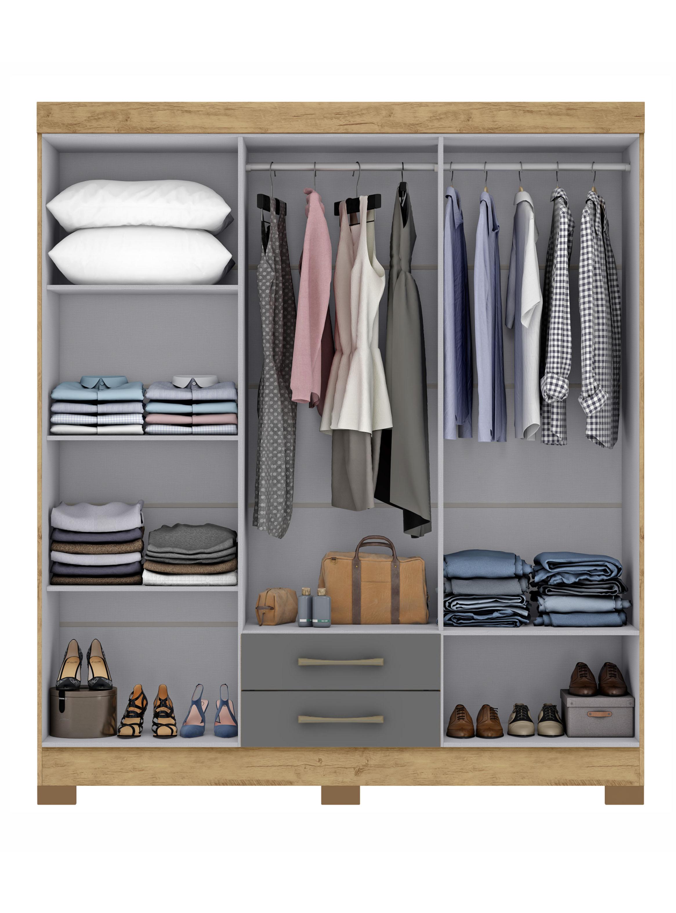 Closet 6P 2C Escocia Gris-3
