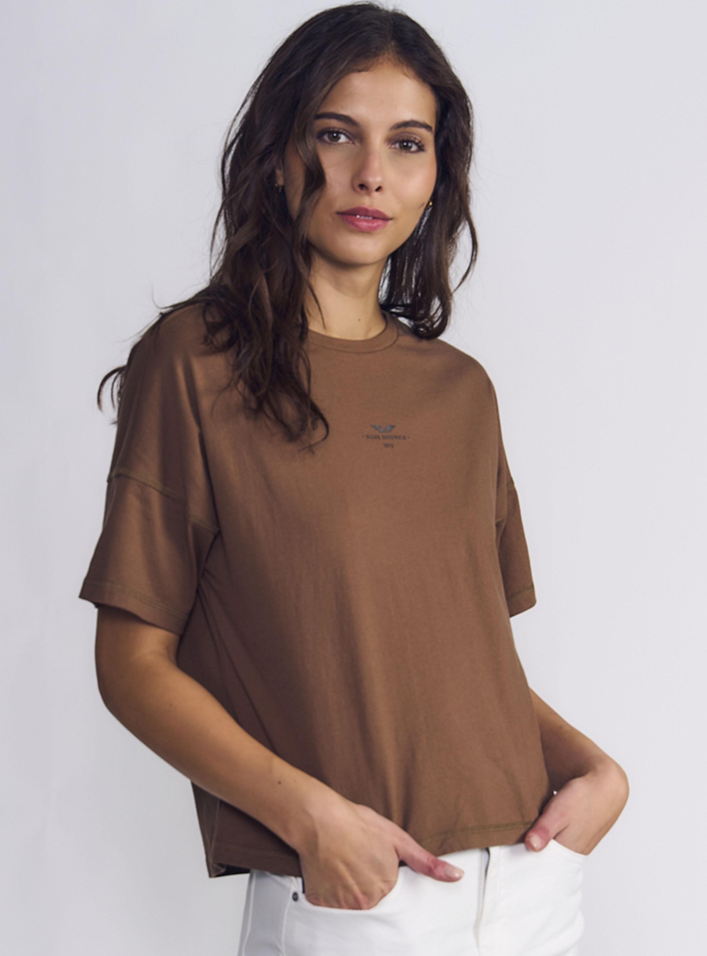 Polera Box Fit Round Neck-2