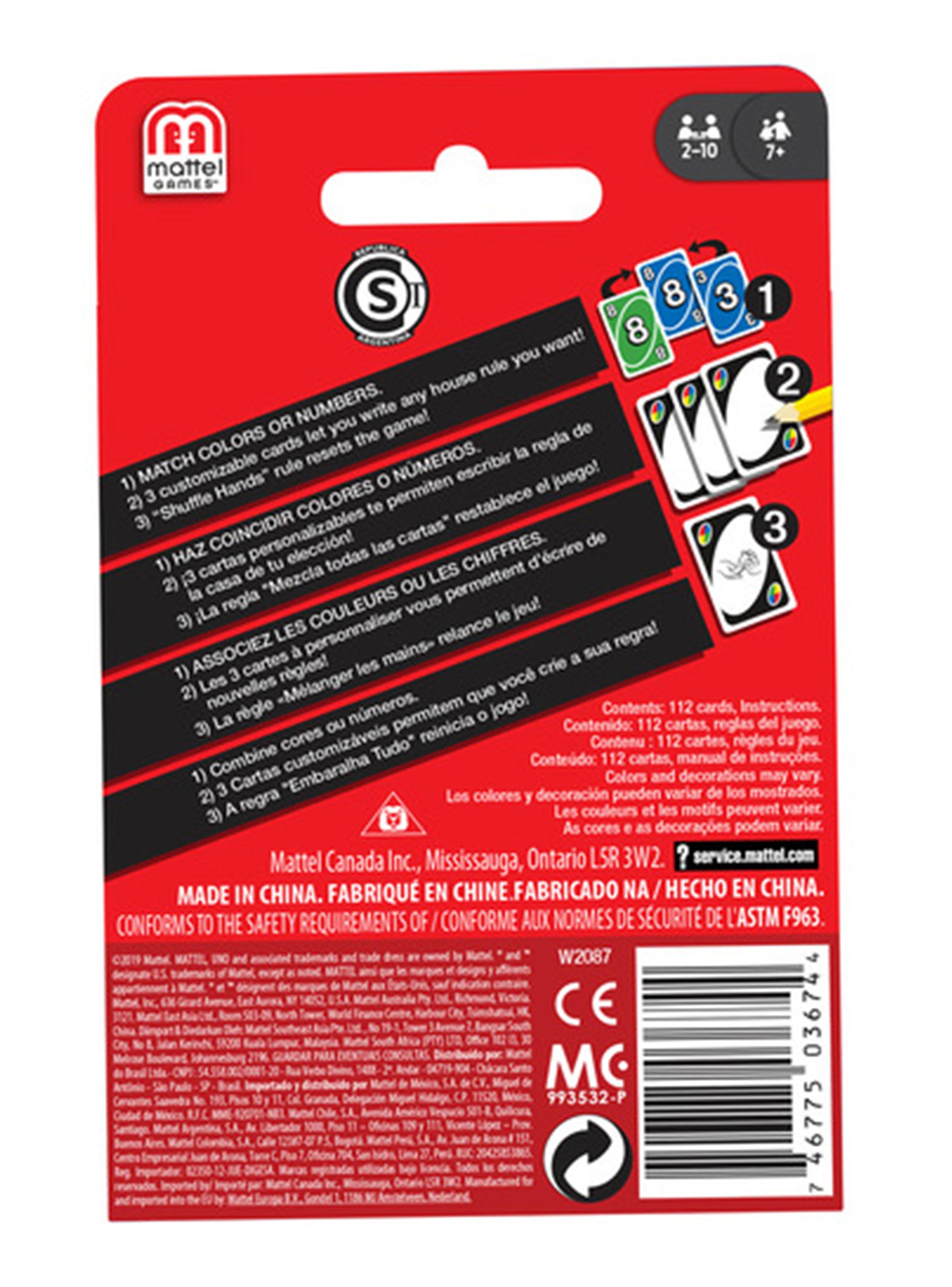 Juego de Cartas Uno Original-2