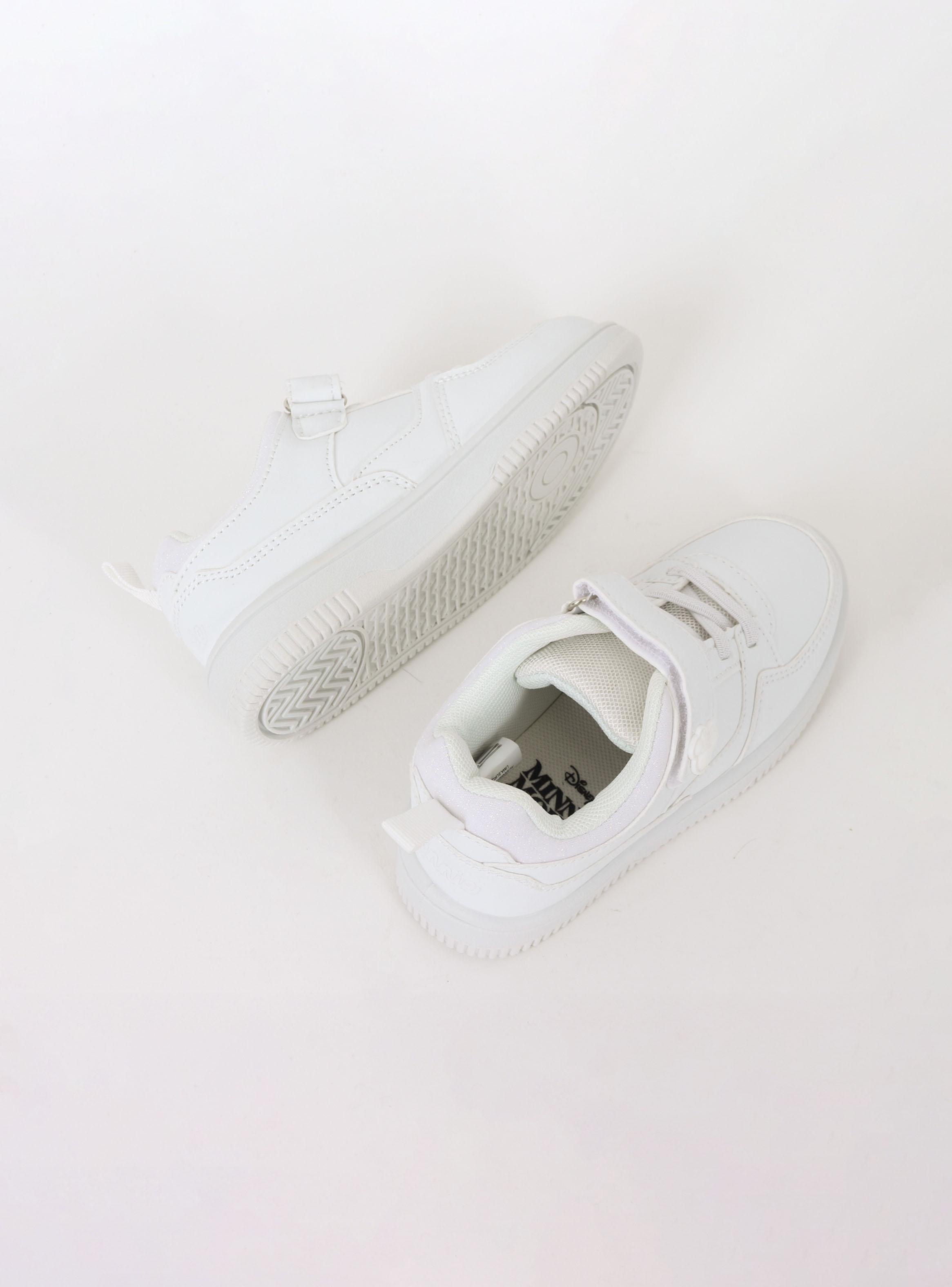 Zapatilla  Escolar Print  Minnie Parche Niña-2